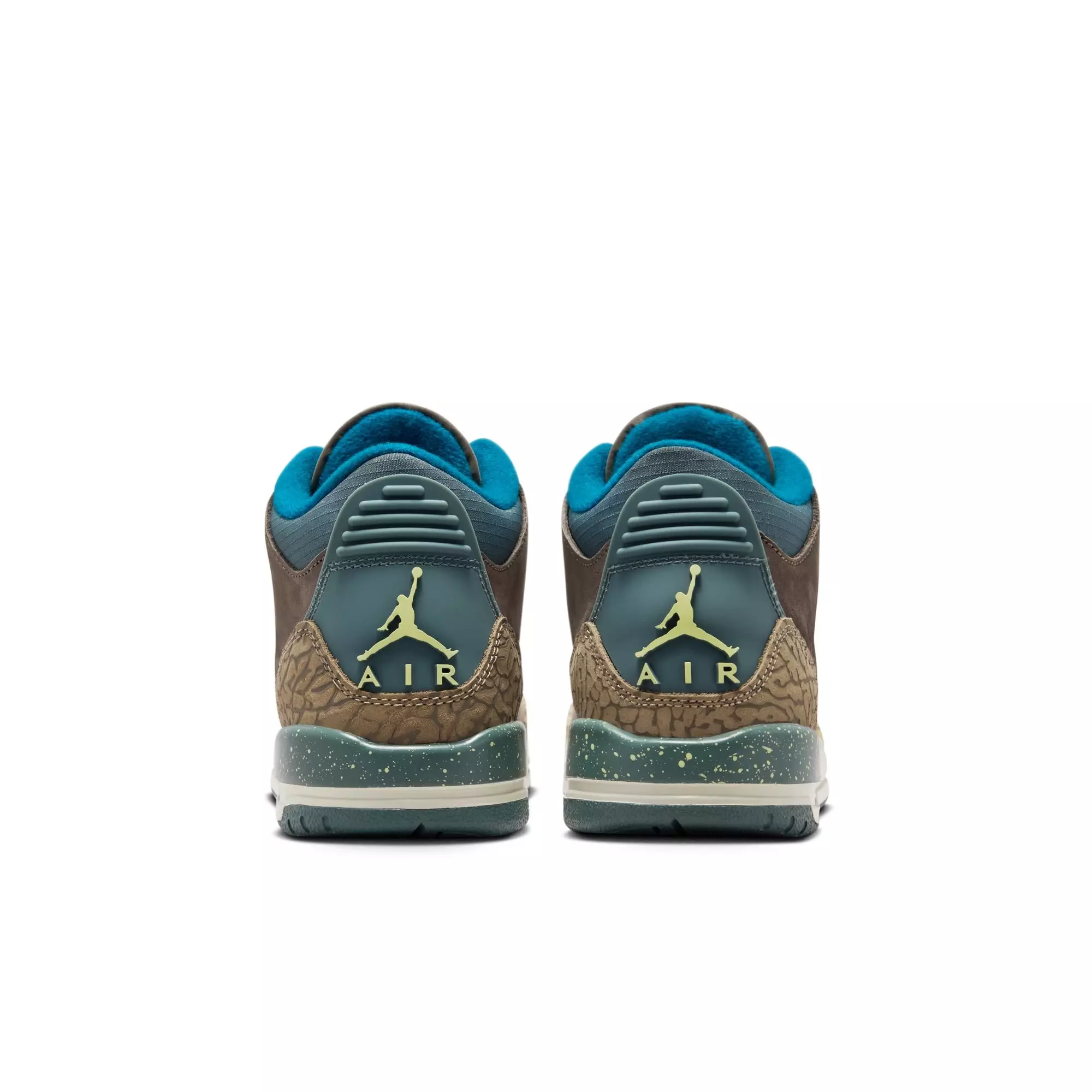Jordan 3 Retro "Olive Grey" Grade School Kids' Shoe - OLIVE GREY/GREEN ABYSS/KHAKI