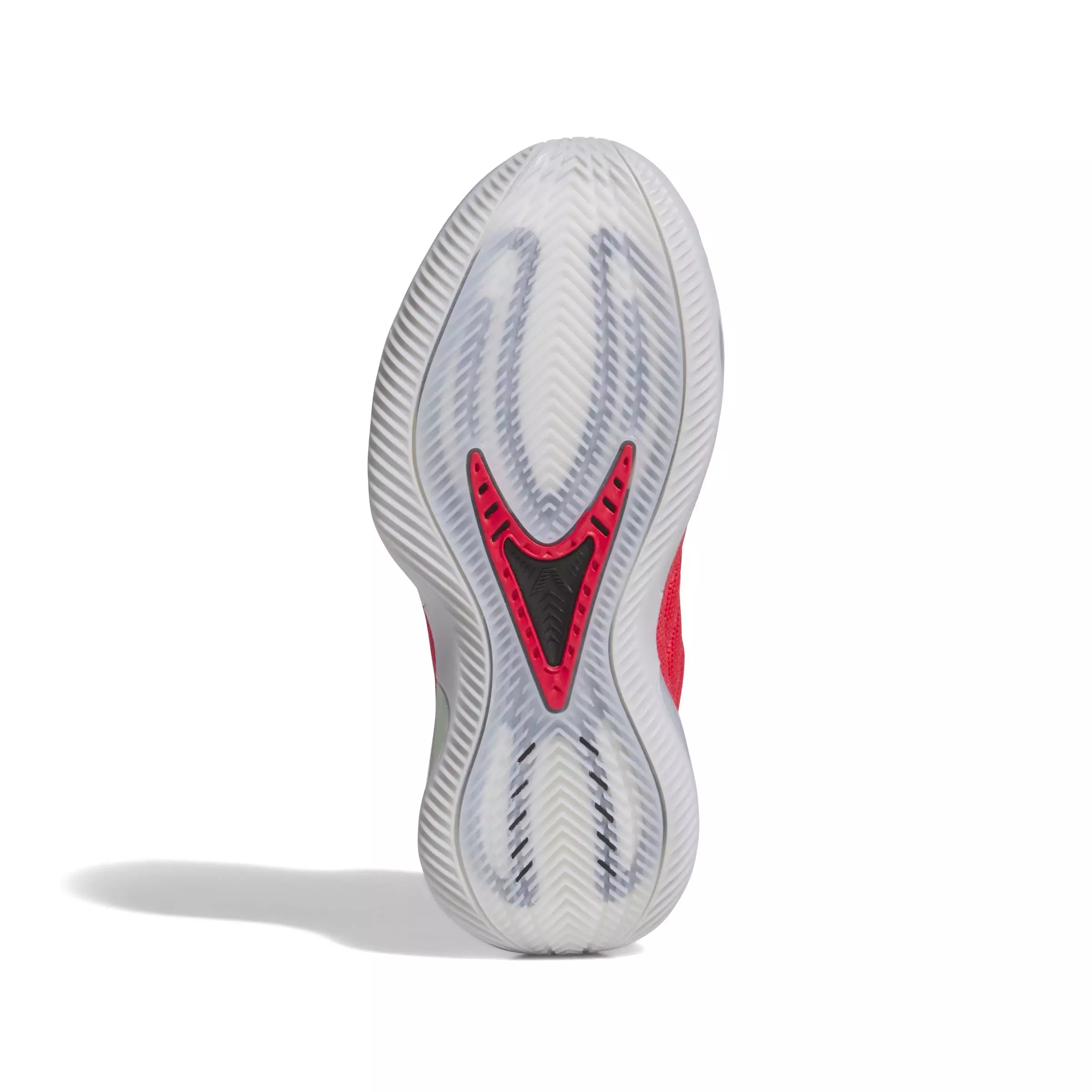 adidas Anthony Edwards 2 "Bulldawg" Grade School Kids' Basketball Shoe - BLACK/RED/WHITE