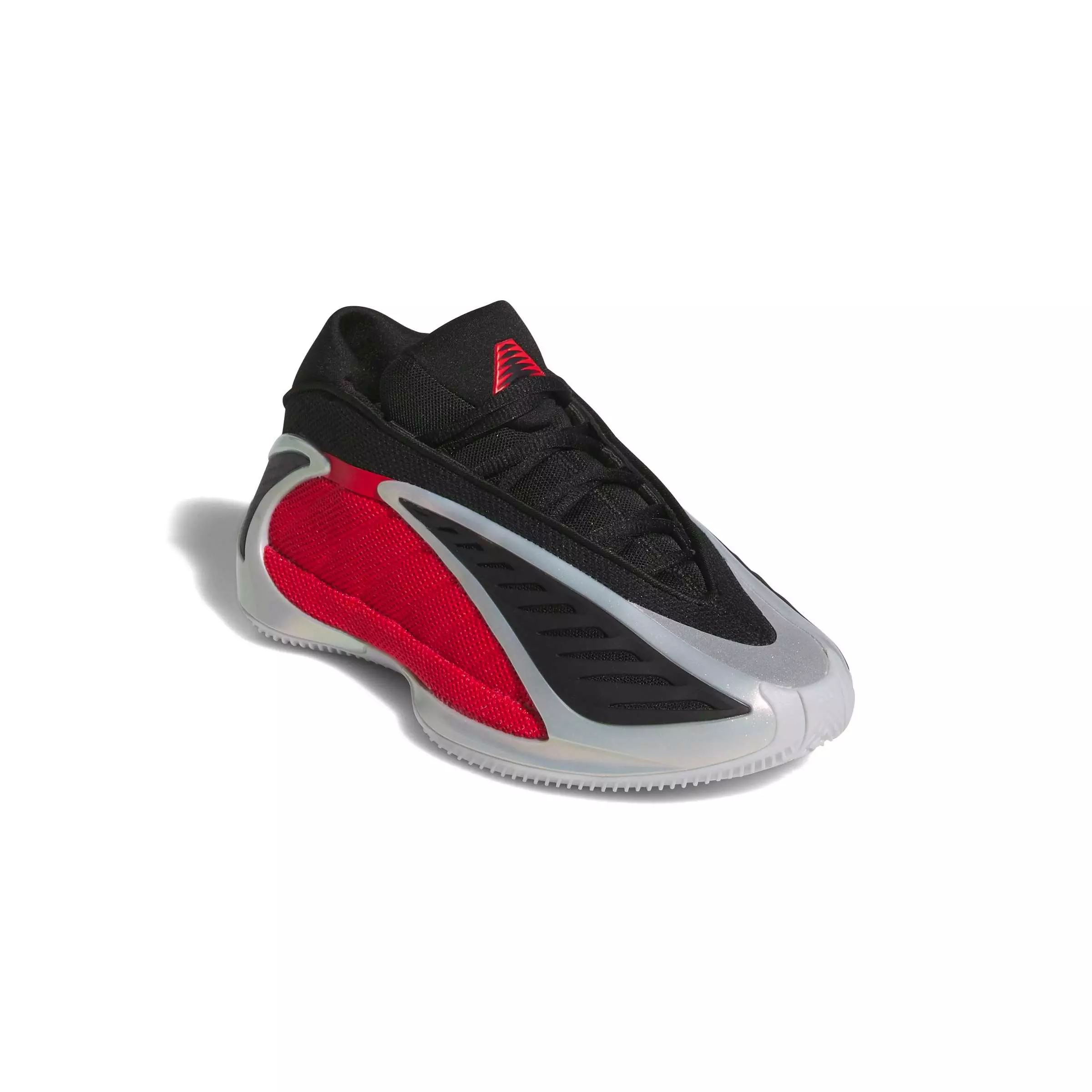 adidas Anthony Edwards 2 "Bulldawgs" Grade School Kids' Basketball Shoe - BLACK/RED/WHITE