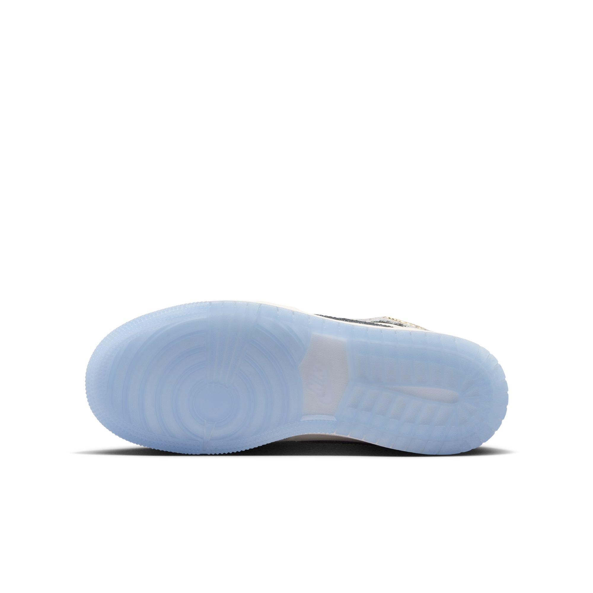 Jordan 1 Retro High OG &ldquo;Cool Grey&rdquo; Grade School Kids' Shoe - COOL GREY/BLACK/SAIL Thumbnail View 14