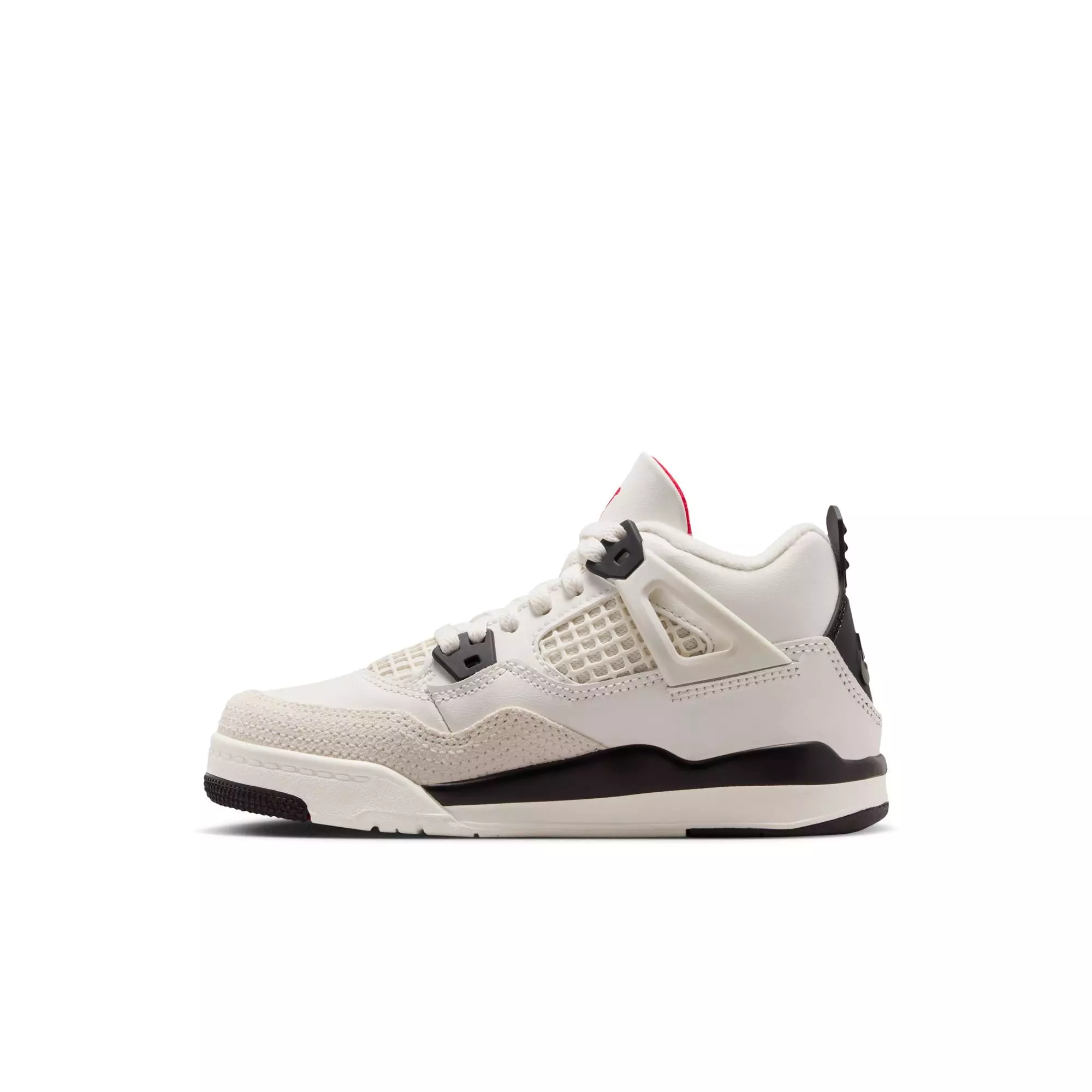 Jordan 4 Retro "Flight Club" Preschool Kids' Shoe - SAIL/BLACK/UNIVERSITY RED