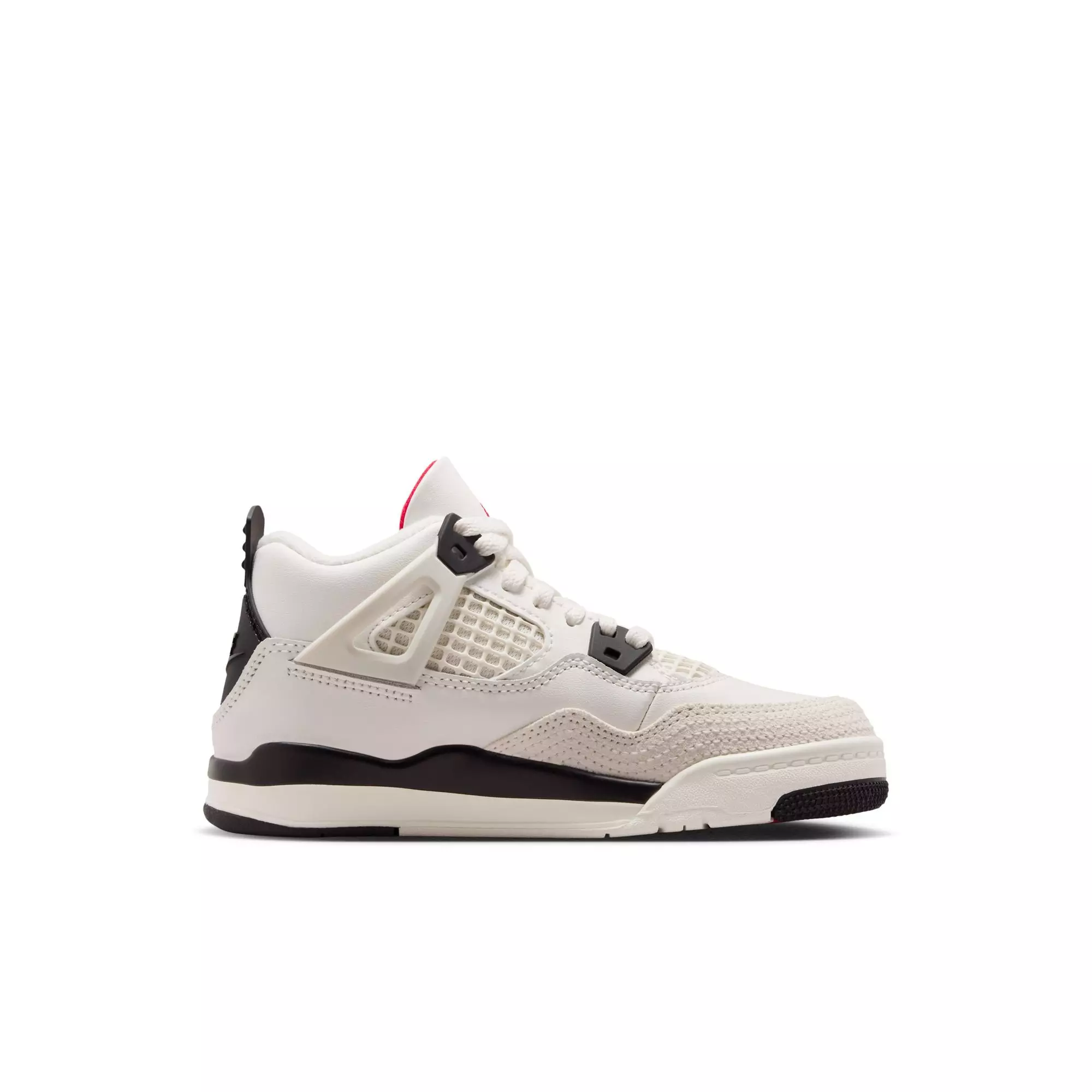 Jordan 4 Retro "Flight Club" Preschool Kids' Shoe - SAIL/BLACK/UNIVERSITY RED