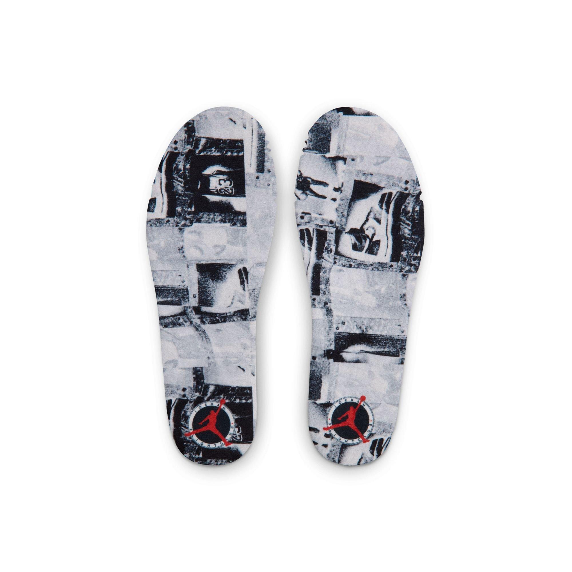 Jordan 4 Retro "Flight Club" Preschool Kids' Shoe - SAIL/BLACK/UNIVERSITY RED Thumbnail View 8