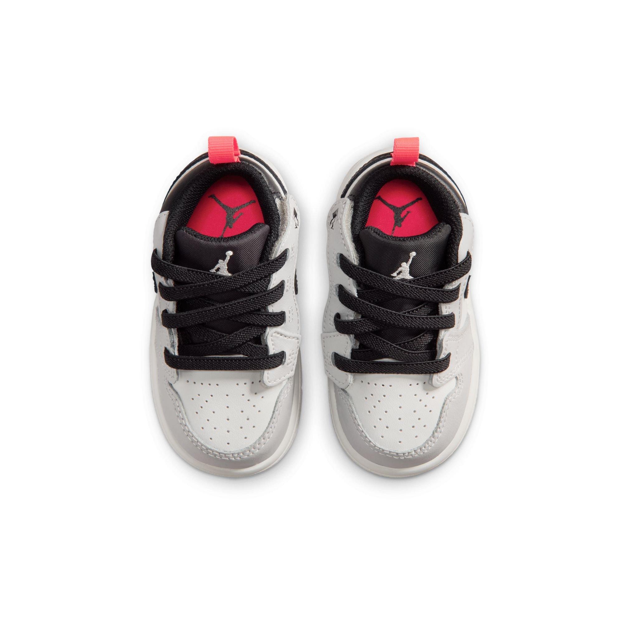 Jordan 1 Low Alt "Black/Summit White/Infrared 23" Toddler Boys' Shoe - WHITE/BLACK/RED Thumbnail View 6
