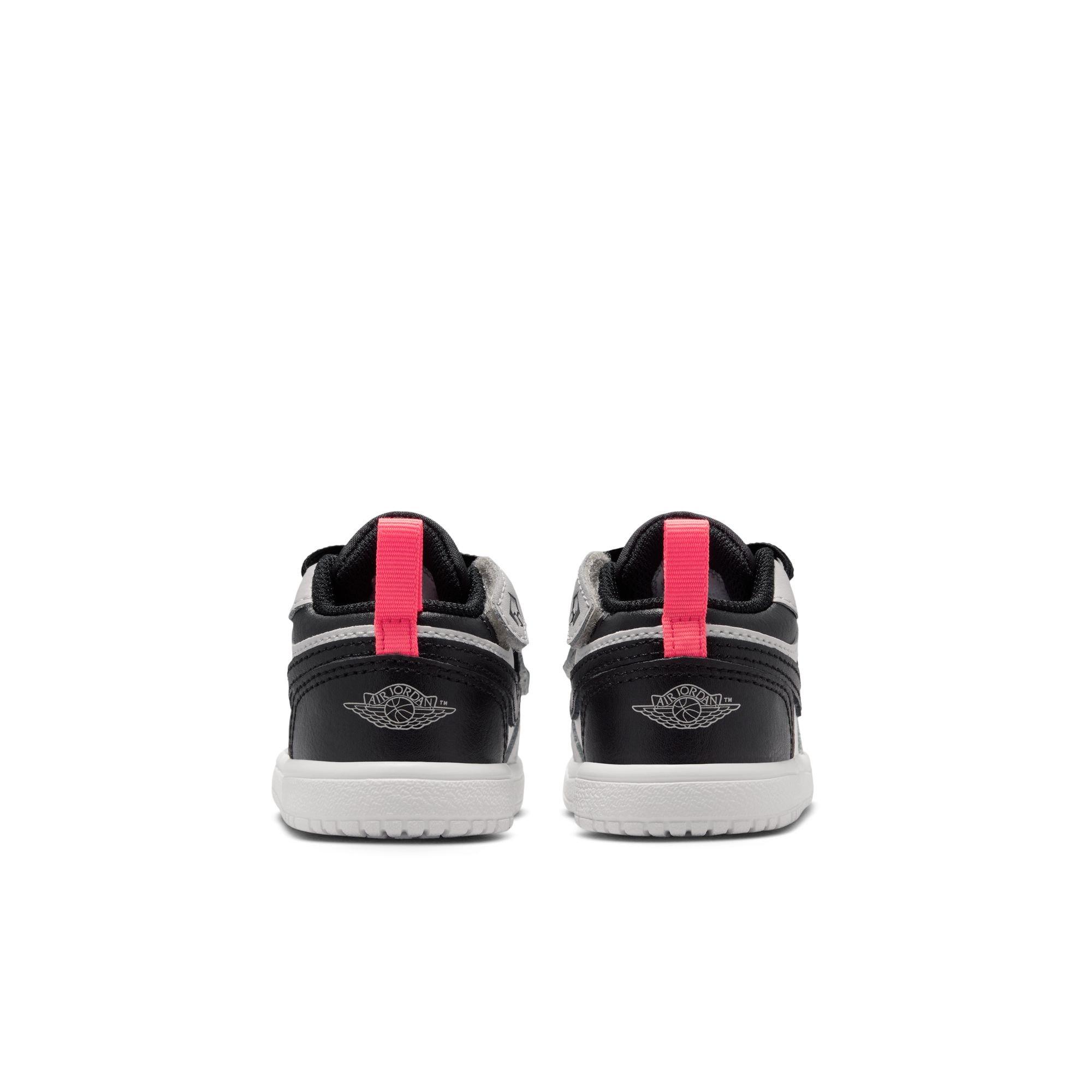 Jordan 1 Low Alt "Black/Summit White/Infrared 23" Toddler Boys' Shoe - WHITE/BLACK/RED Thumbnail View 7