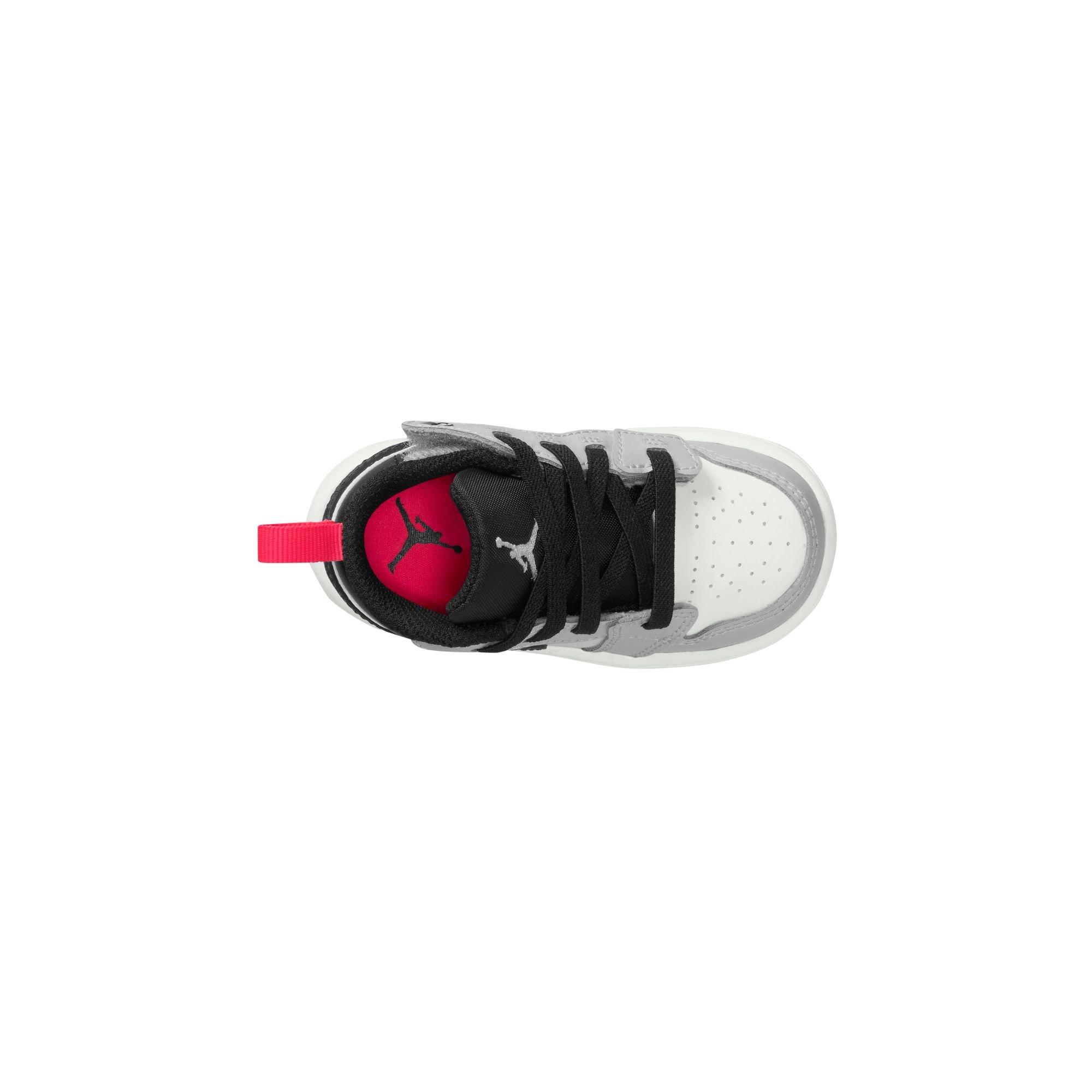 Jordan 1 Low Alt "Black/Summit White/Infrared 23" Toddler Boys' Shoe - WHITE/BLACK/RED Thumbnail View 8