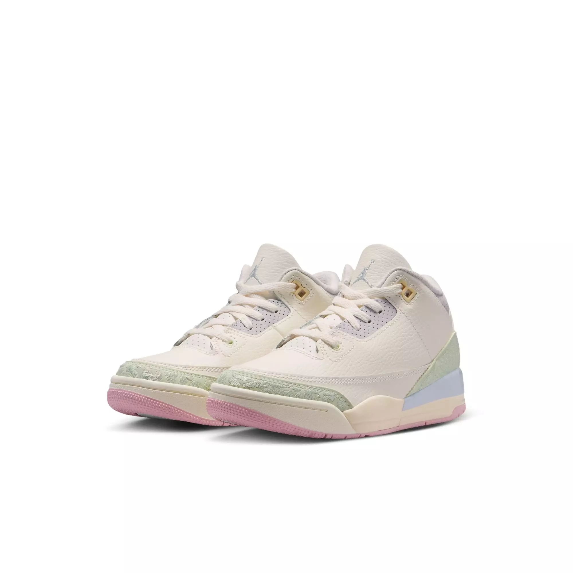 Jordan 3 Retro &ldquo;Spring Is in the Air&rdquo; Preschool Kids' Shoe - SAIL/AURA/JADE AURA/IRIS WHISPER