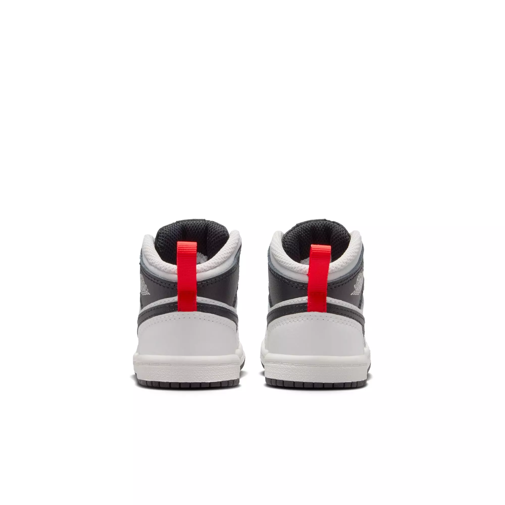 Jordan 1 Mid "Summit White/Black/Infrared 23" Toddler Boys' Shoe - WHITE/BLACK/RED