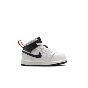 Jordan 1 Mid "Summit White/Black/Infrared 23" Toddler Boys' Shoe
