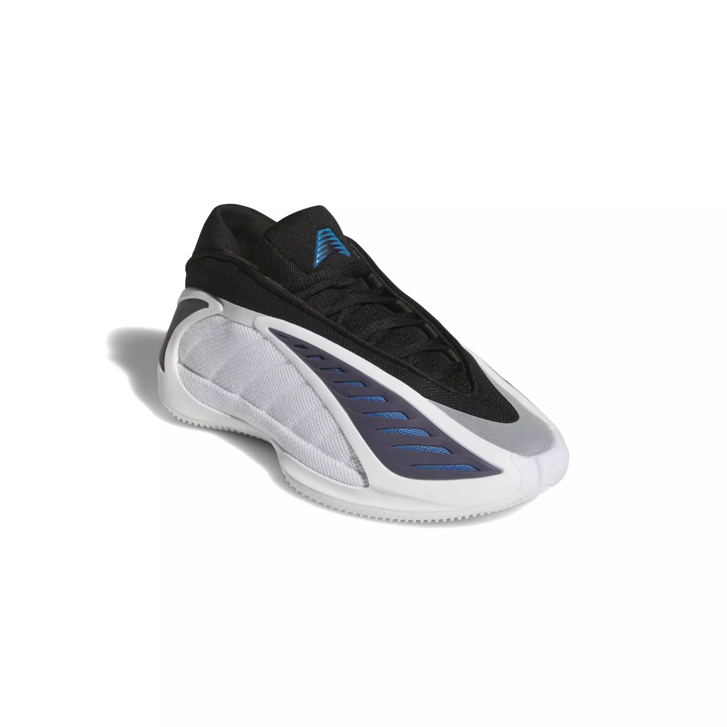 adidas Anthony Edwards 2 "Alphadawgs" Grade School Kids' Basketball Shoe - BLACK/WHITE