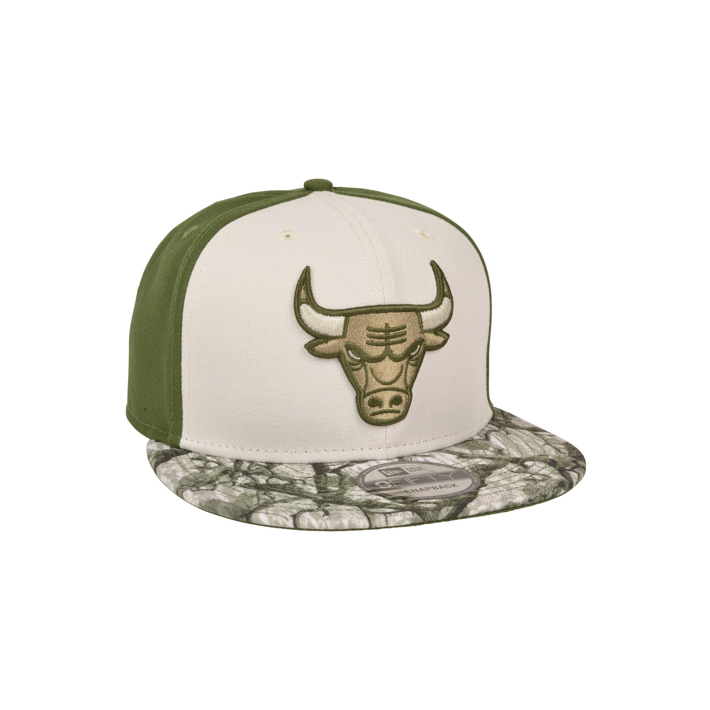 New Era Chicago Bulls 9FIFTY Air Joran 3 Retro Green Snapback Hat