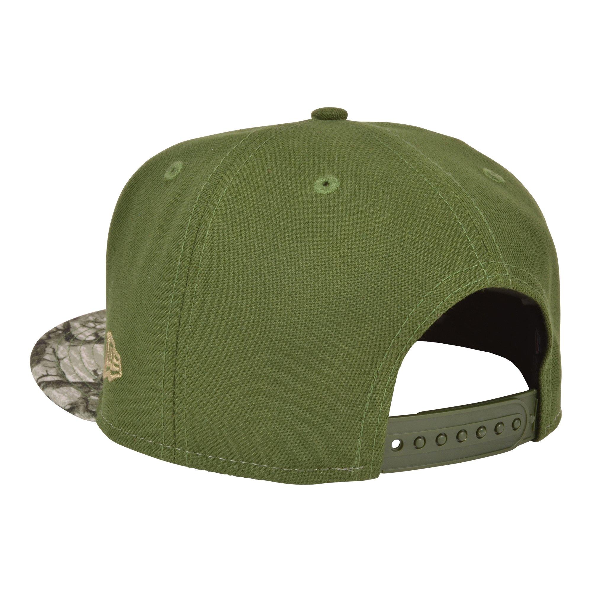 New Era Chicago Bulls 9FIFTY Air Joran 3 Retro Green Snapback Hat