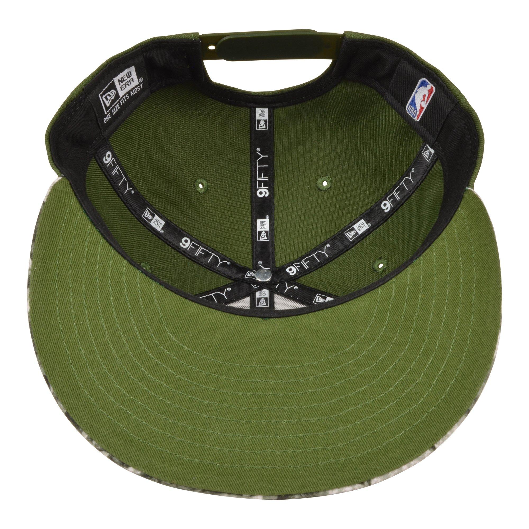 New Era Chicago Bulls 9FIFTY Air Joran 3 Retro Green Snapback Hat