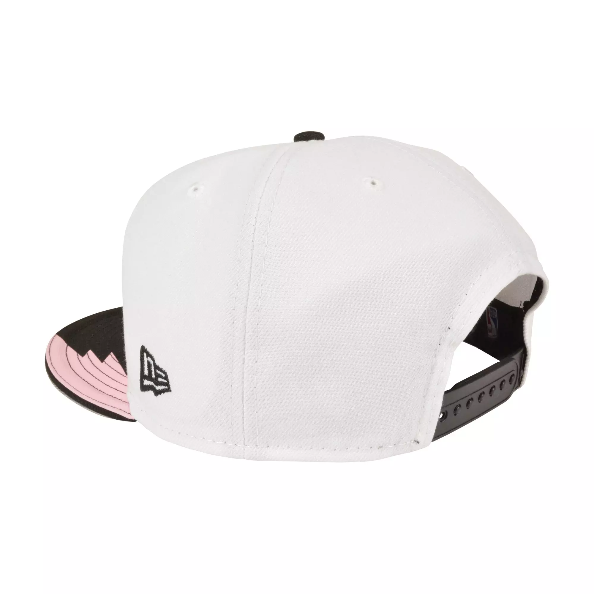 New Era Chicago Bulls 9FIFTY 6X Champs Snapback Hat-White/Pink - WHITE/PINK
