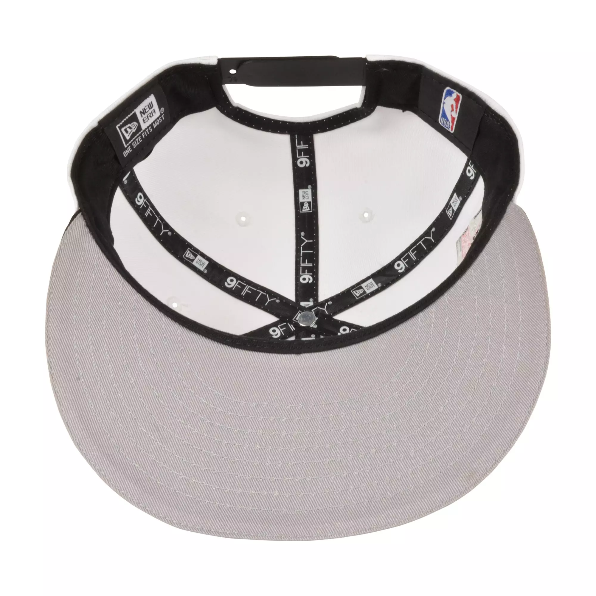 New Era Chicago Bulls 9FIFTY 6X Champs Snapback Hat-White/Pink - WHITE/PINK