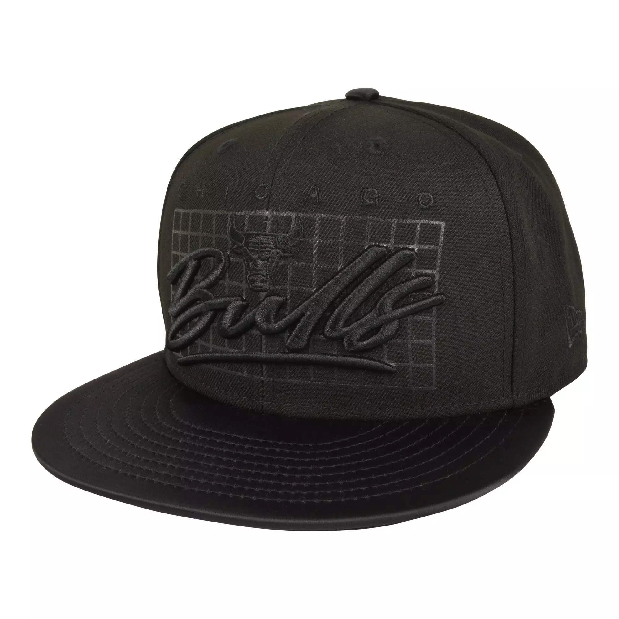 New Era Chicago Bulls 9FIFTY Gamma 11 Snapback Hat-Black - BLACK