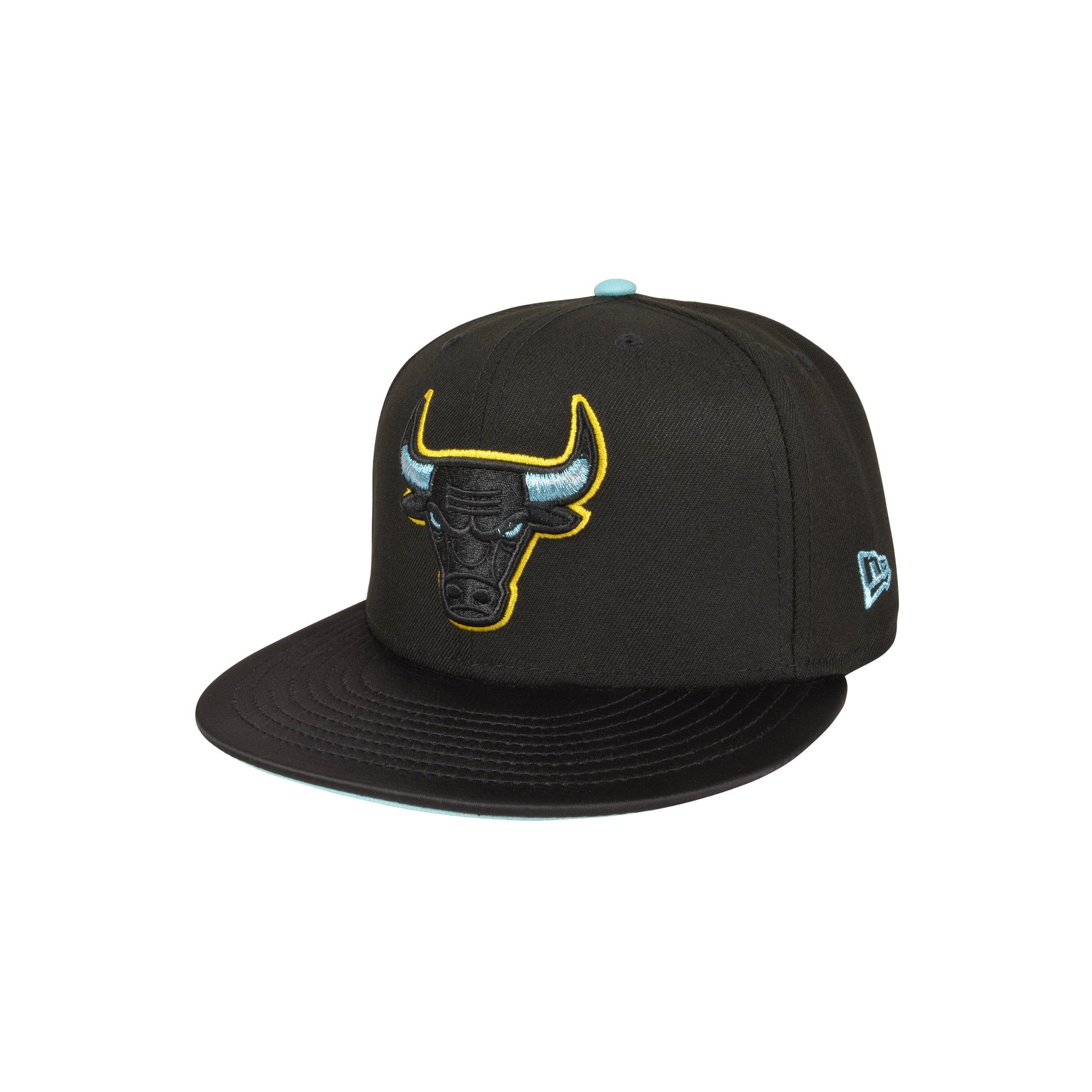 New Era Chicago Bulls 9FIFTY Snapback Hat-Black