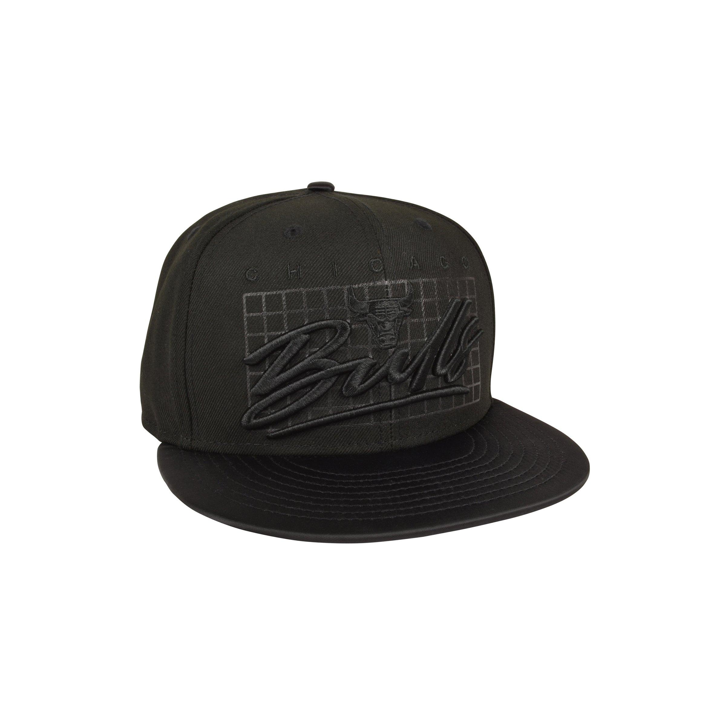 New Era Chicago Bulls 9FIFTY Black Cat Air Jordan 4 Snapback Hat - Black - BLACK Thumbnail View 2