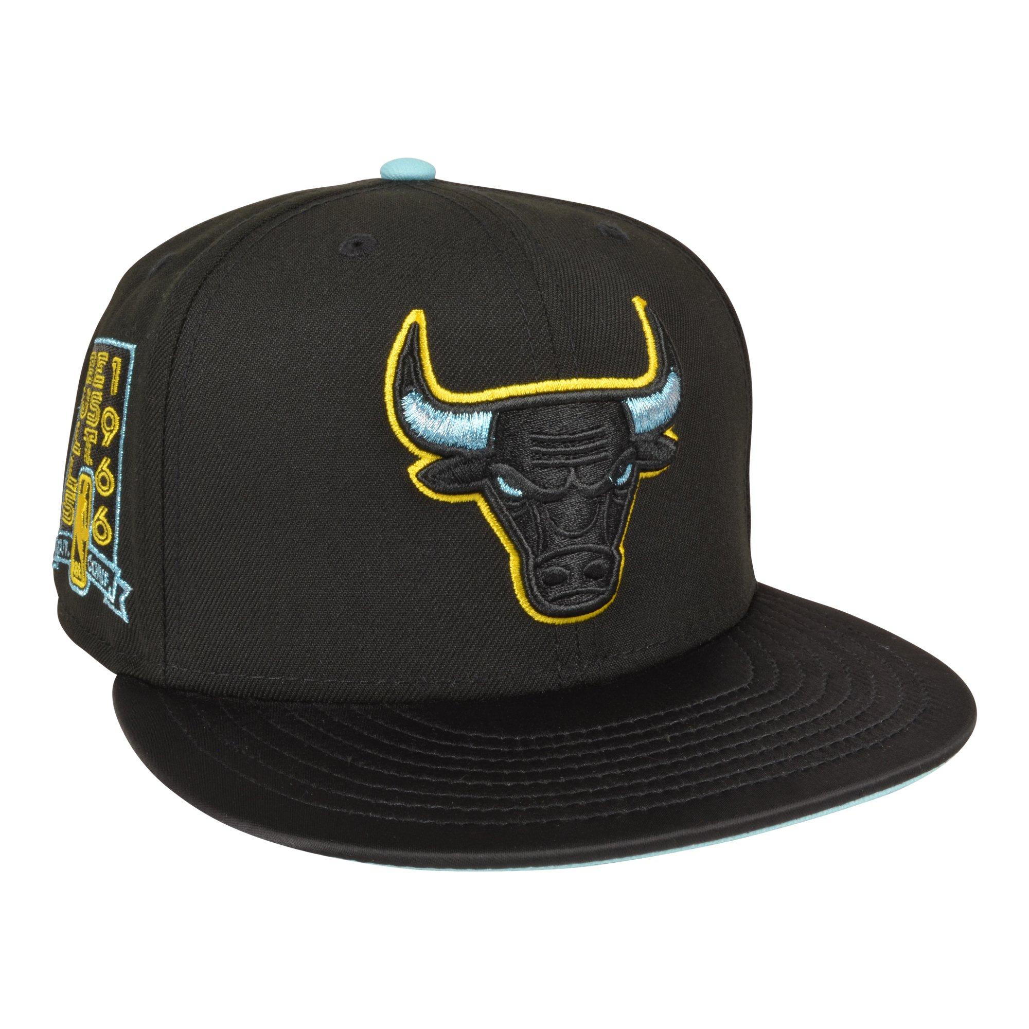 New Era Chicago Bulls 9FIFTY Black Cat Air Jordan 4 Black Snapback Hat