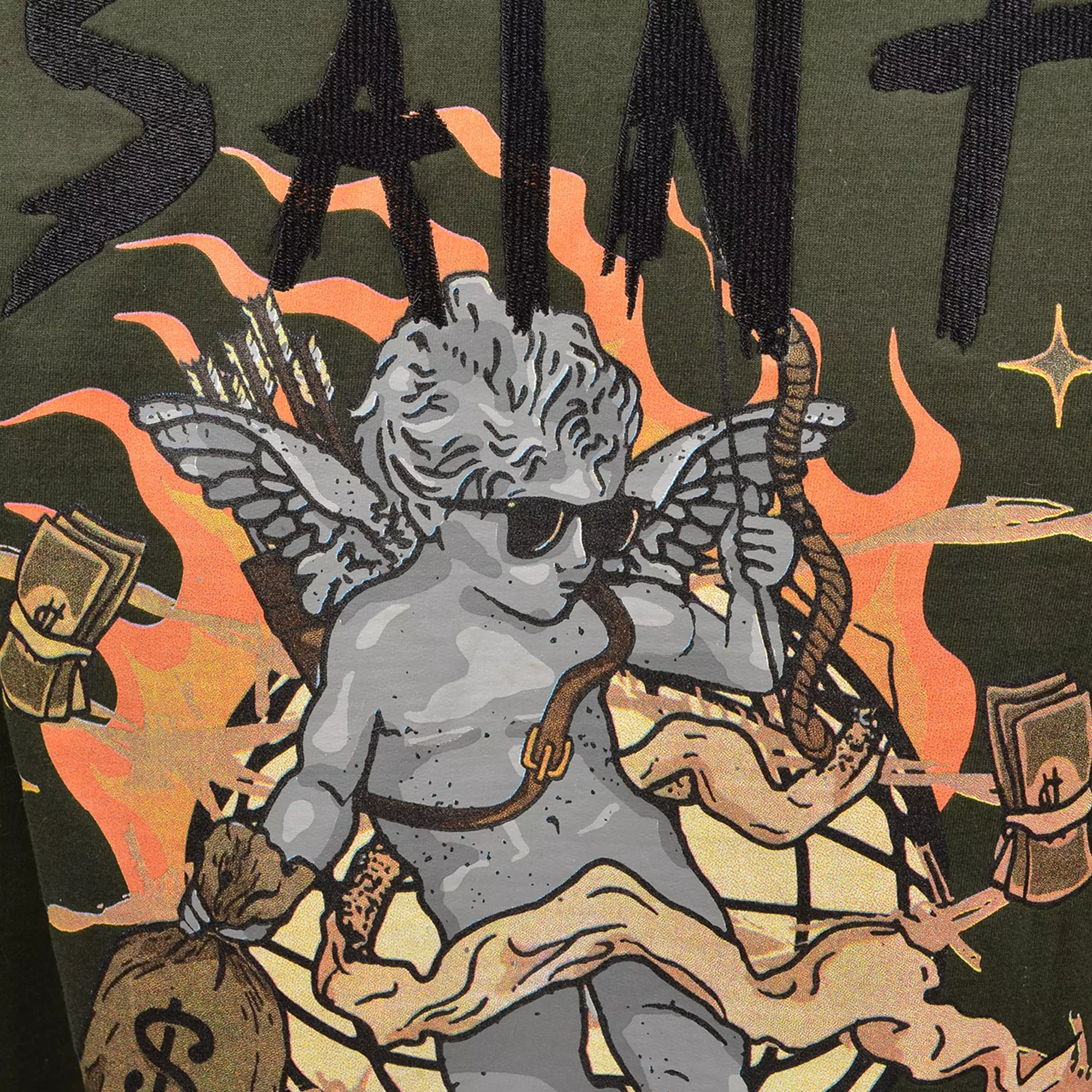 Reason Big Boys' Hoodie - Olive - OLIVE