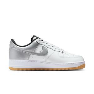 Nike Air Force 1 '07 LV8 "Summit White/Black/Metallic Silver" Men's Shoe