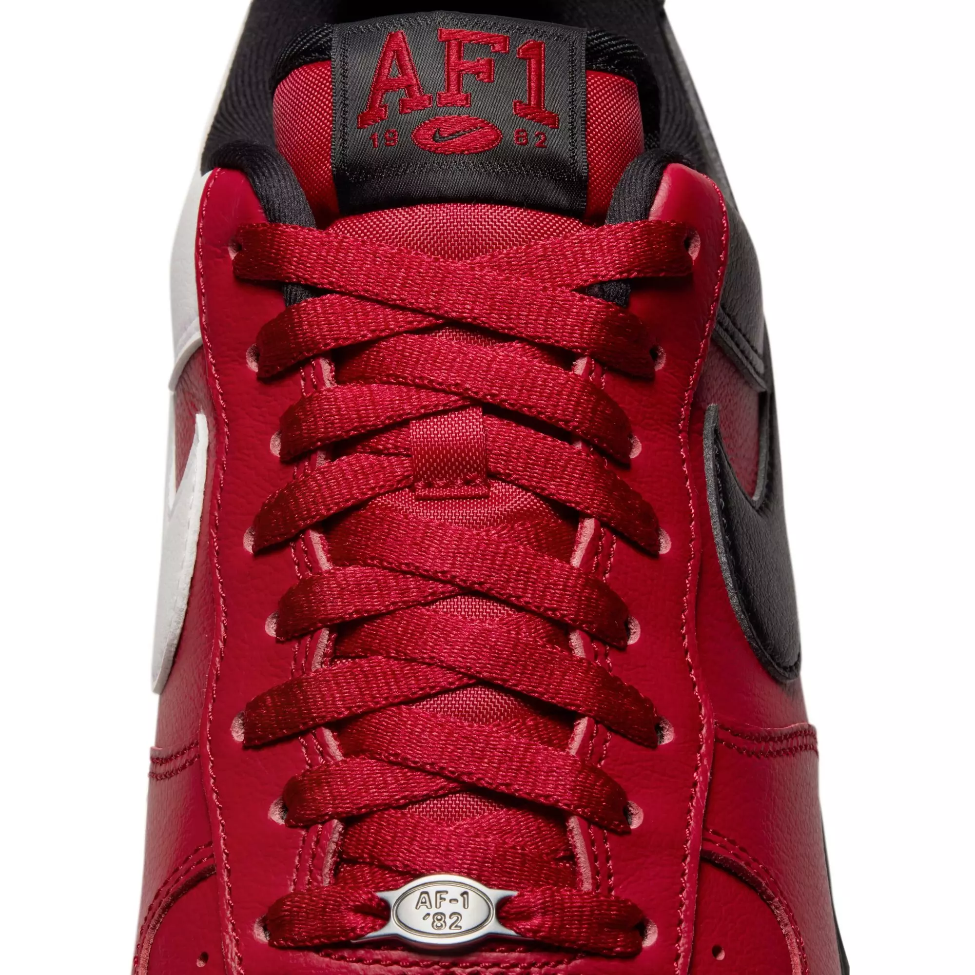 Nike Air Force 1 '07 LV8 "Gym Red/Black/Summit White" Men's Shoe - RED/BLACK/WHITE