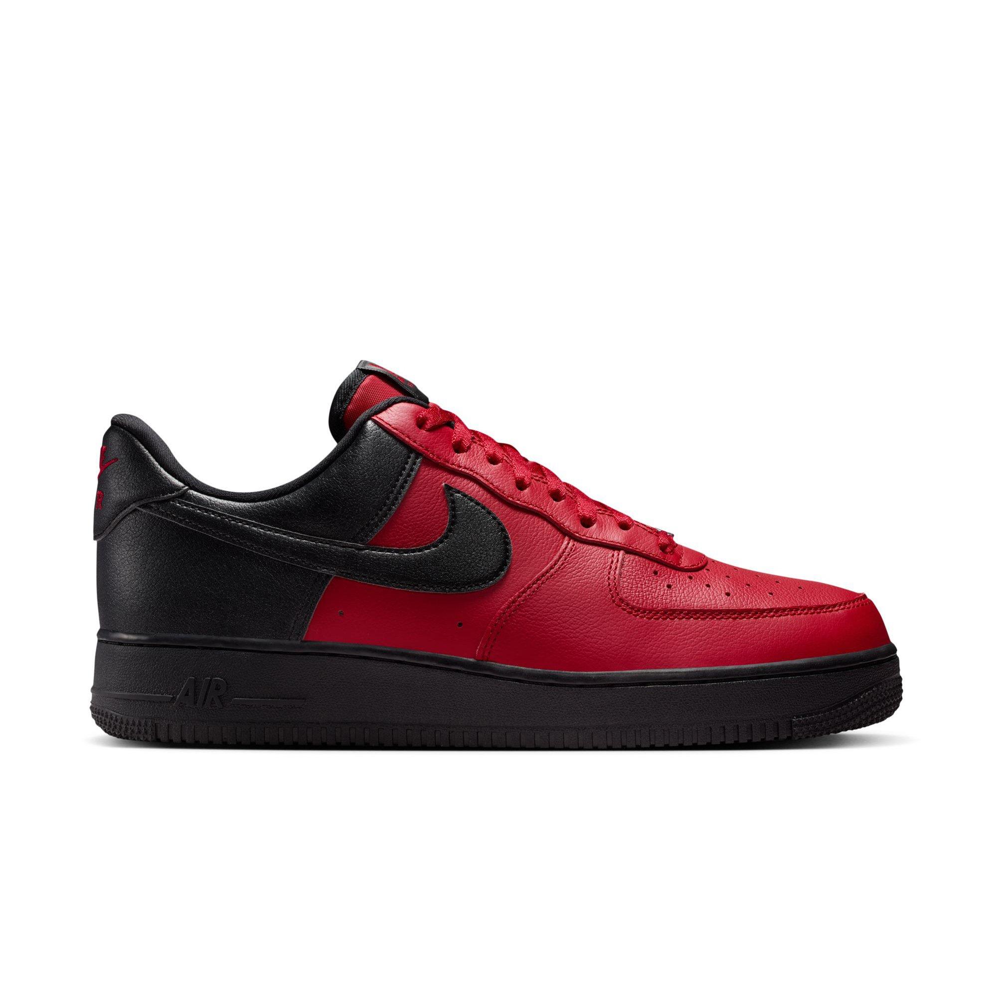 Nike Air Force 1 '07 LV8 "Gym Red/Black/Summit White" Men's Shoe - RED/BLACK/WHITE Thumbnail View 1
