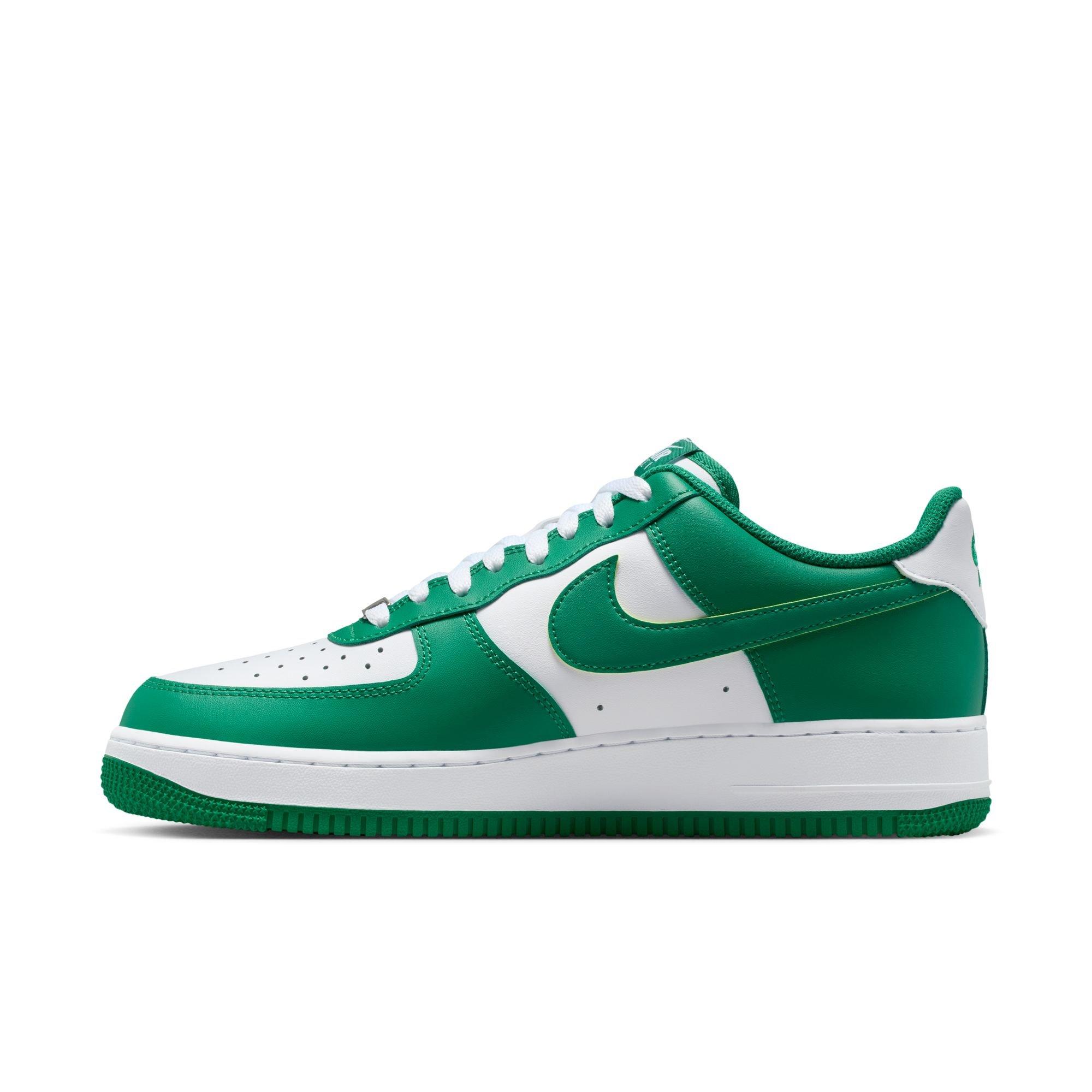 Nike Air Force 1 '07 "White/Malachite" Men's Shoe - WHITE/GREEN Thumbnail View 4