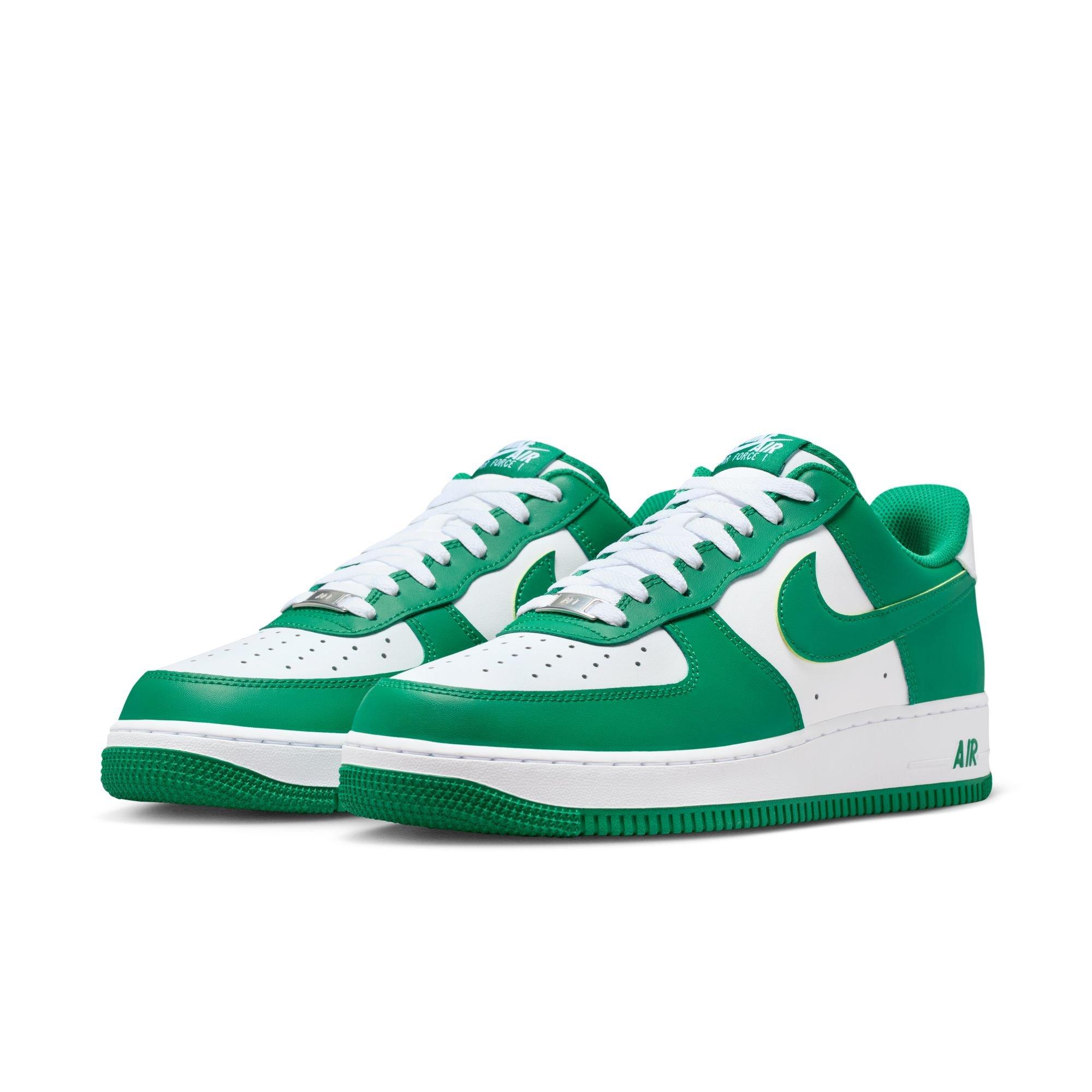 Nike Air Force 1 '07 "White/Malachite" Men's Shoe - WHITE/GREEN Thumbnail View 5
