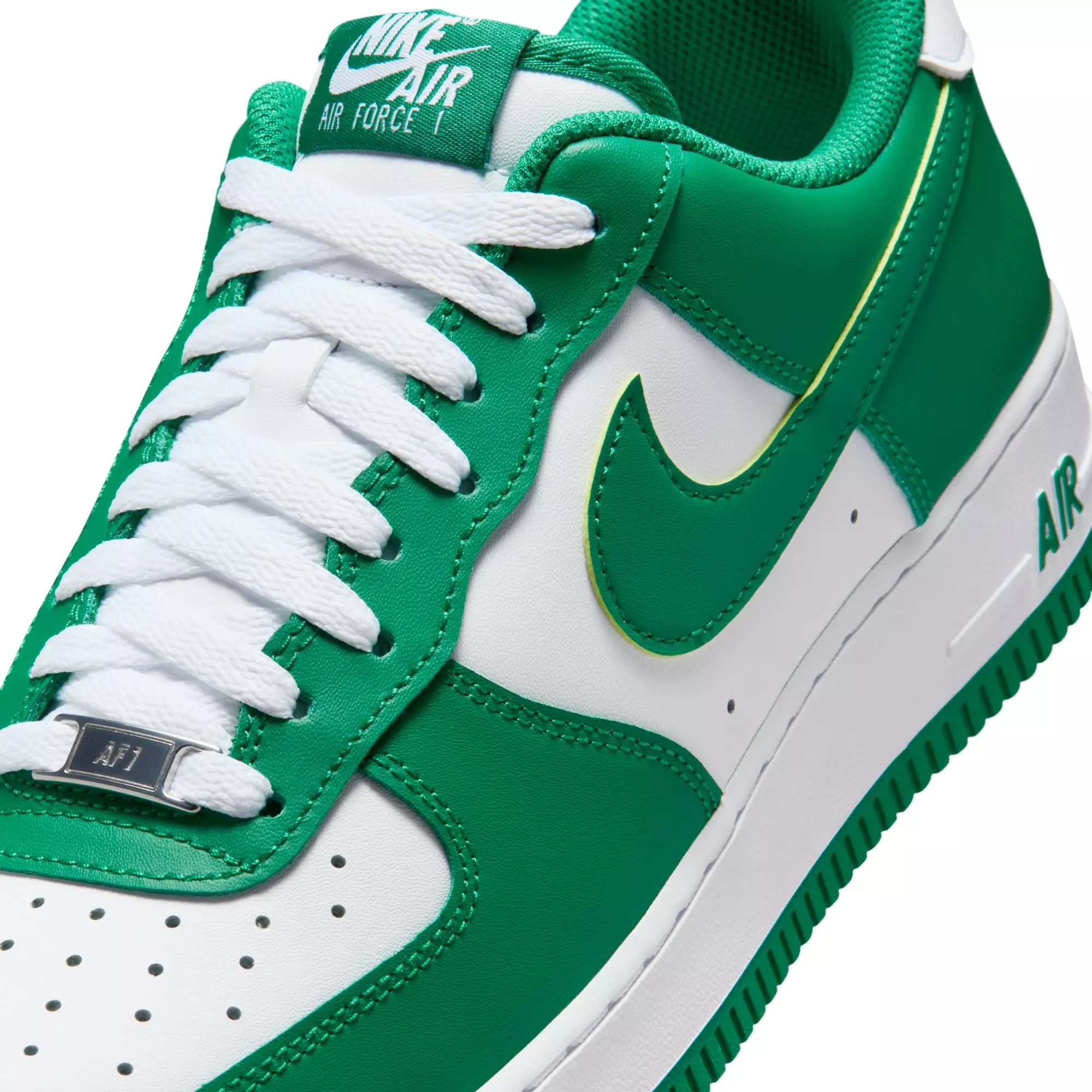 Nike Air Force 1 '07 "White/Malachite" Men's Shoe - WHITE/GREEN
