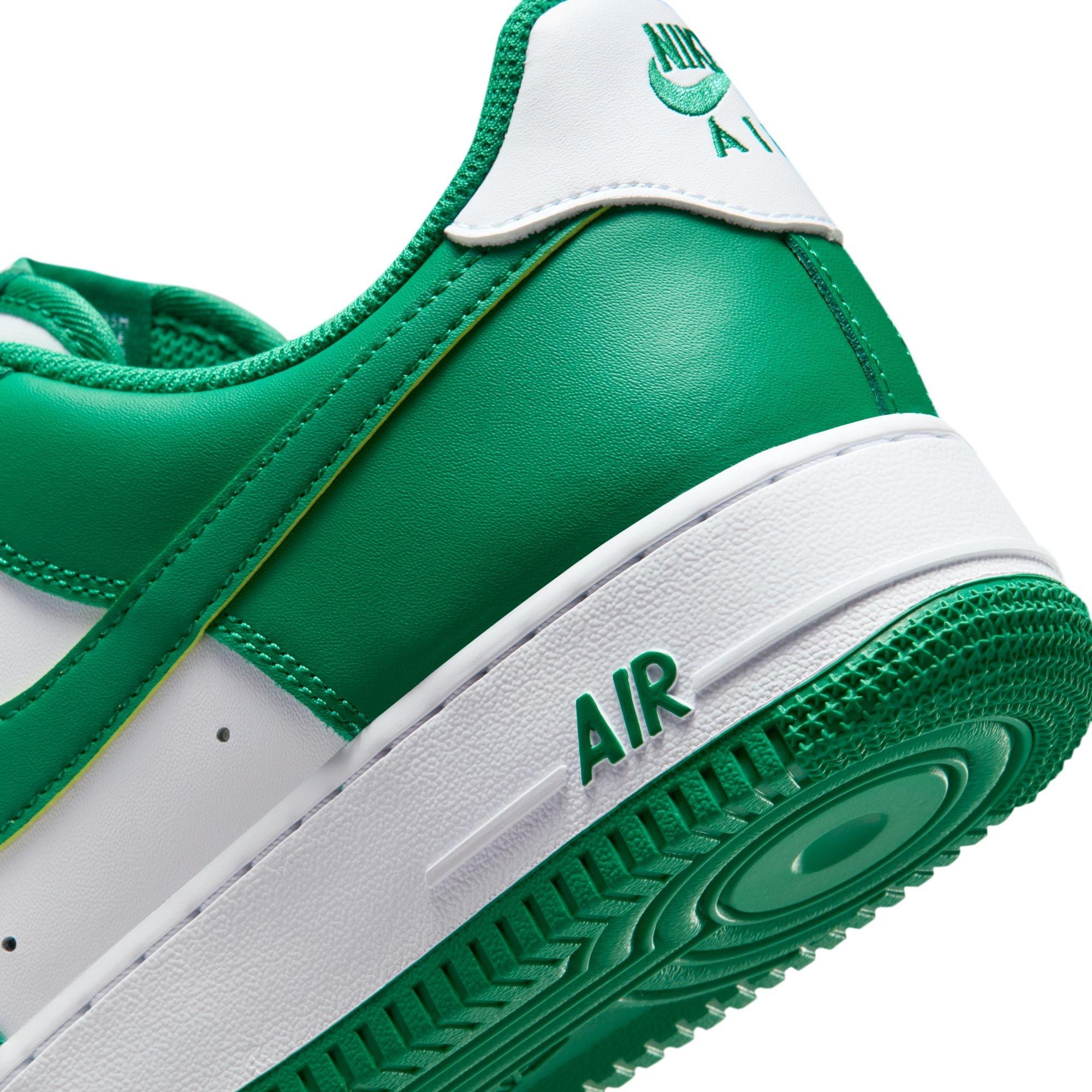 Nike Air Force 1 '07 "White/Malachite" Men's Shoe - WHITE/GREEN Thumbnail View 11