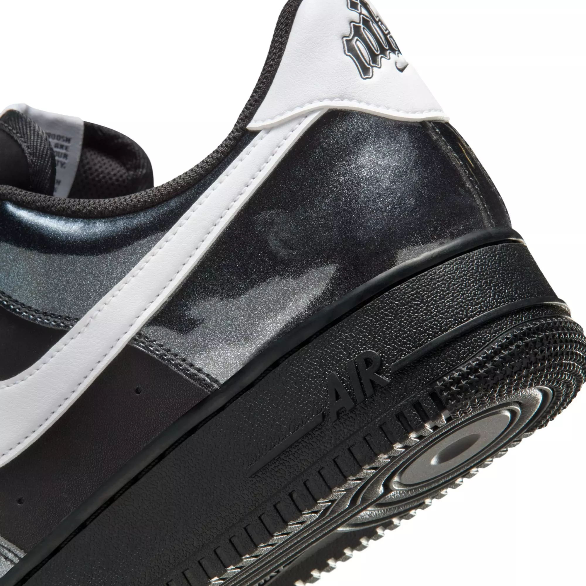Nike Air Force 1 '07 LV8 "Black/White" Men's Shoe - BLACK/WHITE
