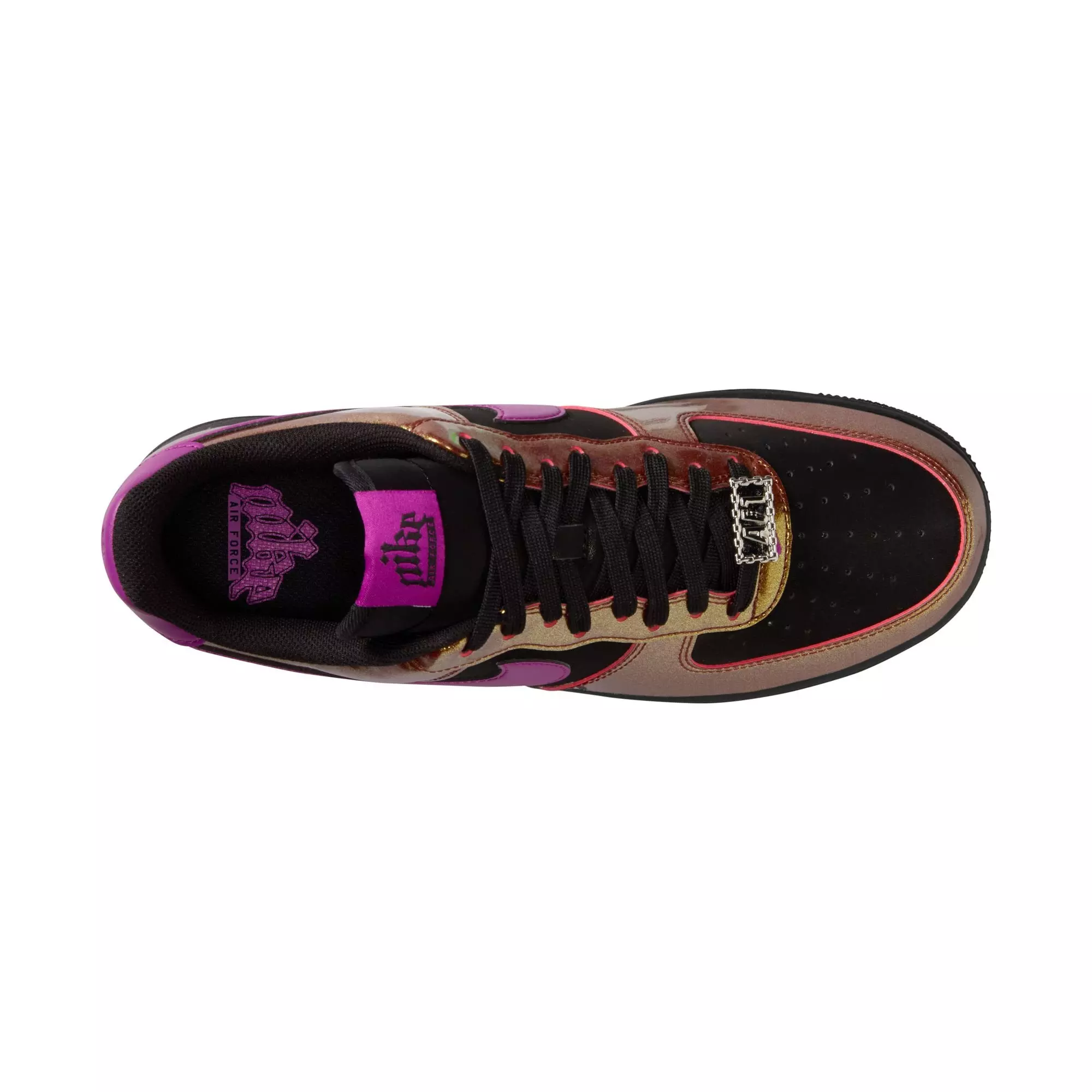 Nike Air Force 1 '07 LV8 "Black/Bold Berry" Men's Shoe - BLACK/MULTI