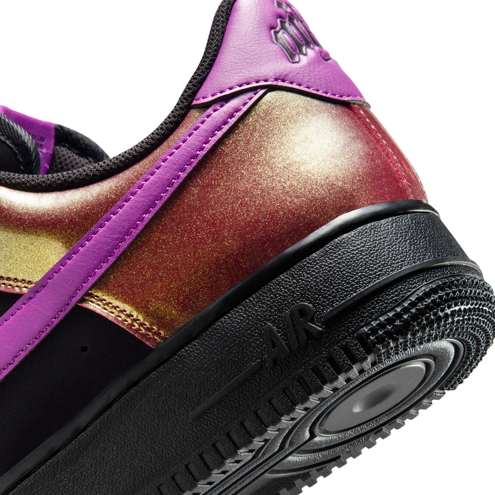 Nike Air Force 1 '07 LV8 "Black/Bold Berry" Men's Shoe - BLACK/MULTI Thumbnail View 11
