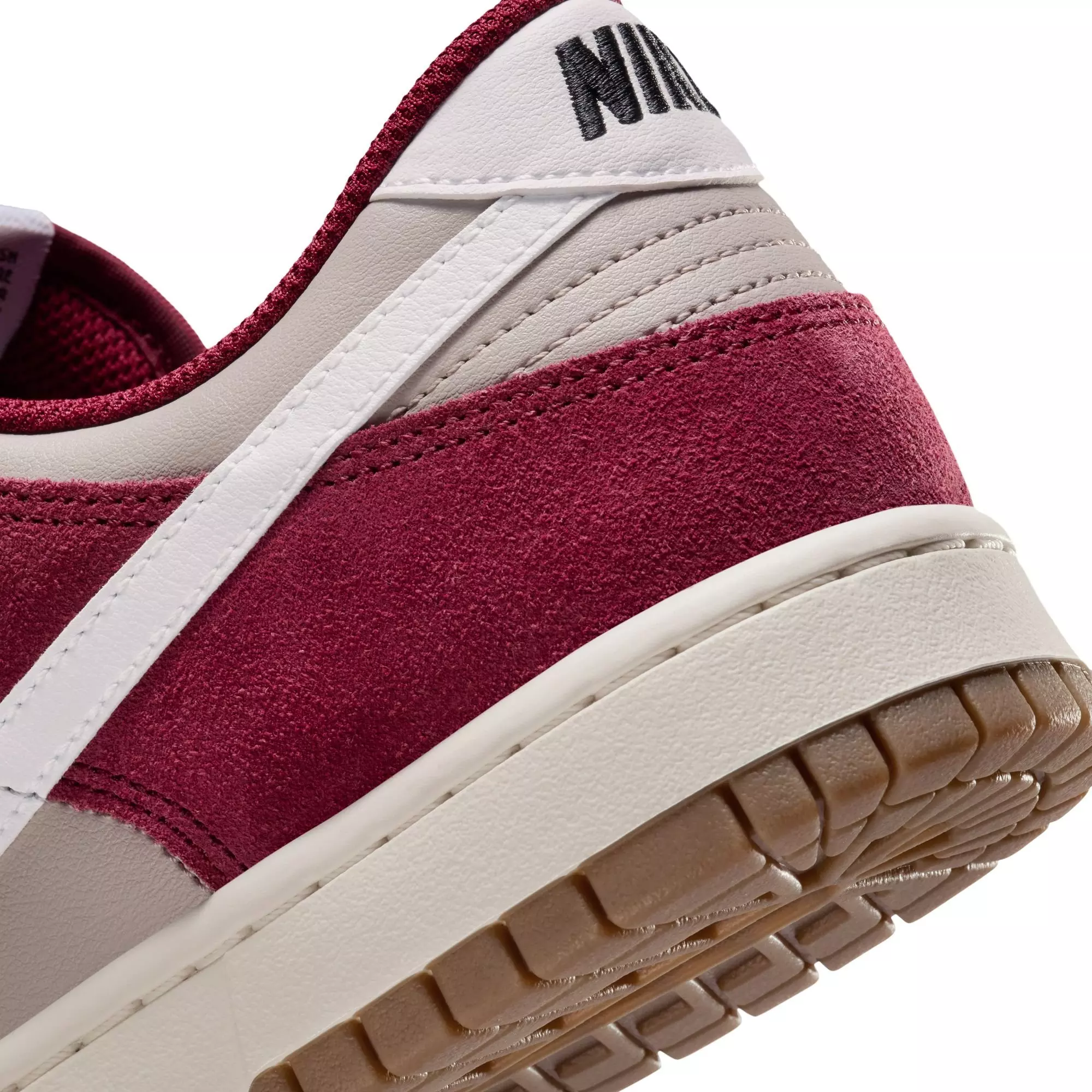 Nike Dunk Low Retro SE "College Grey/White Team Red/Sail" Men's Shoe - GREY/RED