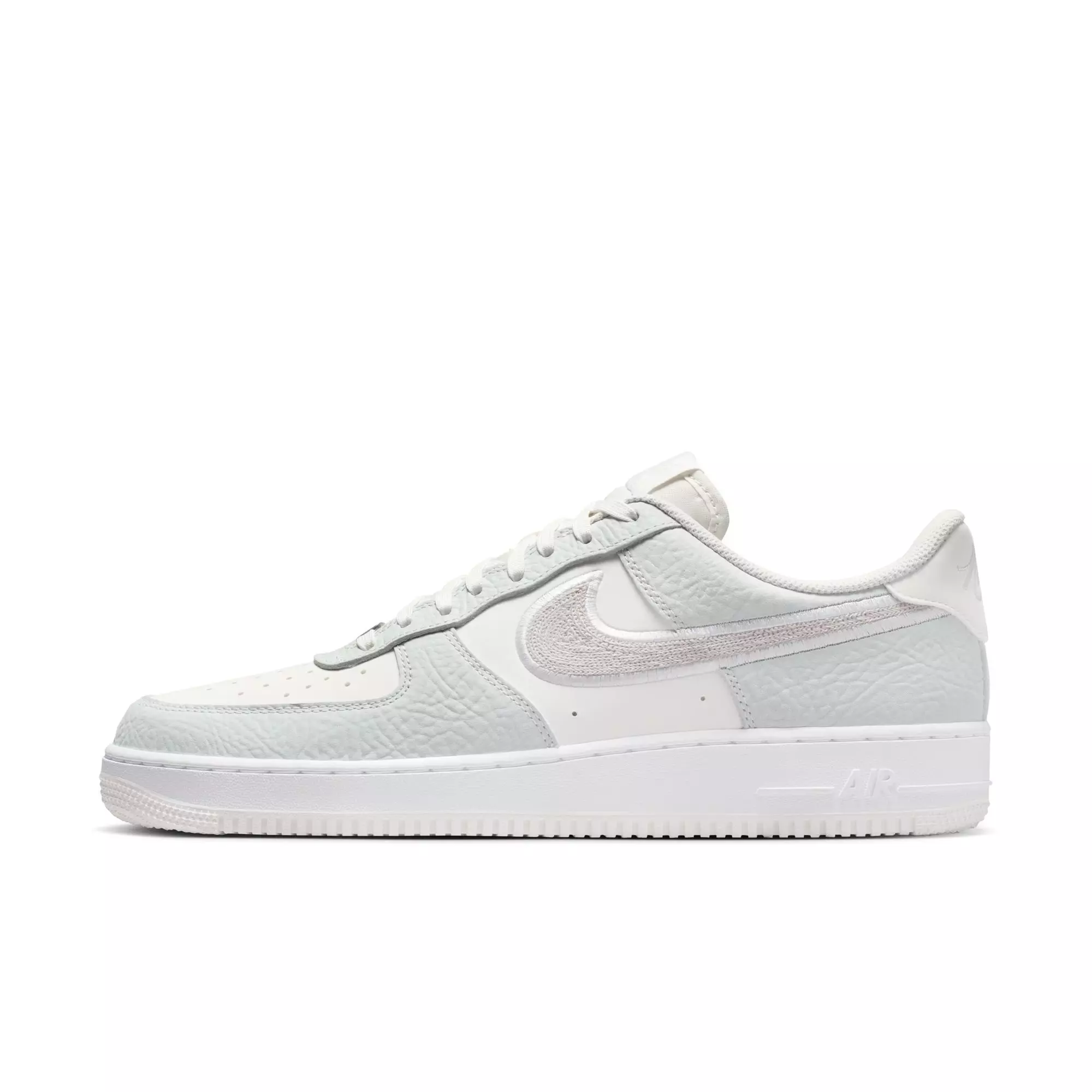 Nike Air Force 1 '07 LV8 "Summit White/Vast Grey/White" Men's Shoe - WHITE/GREY