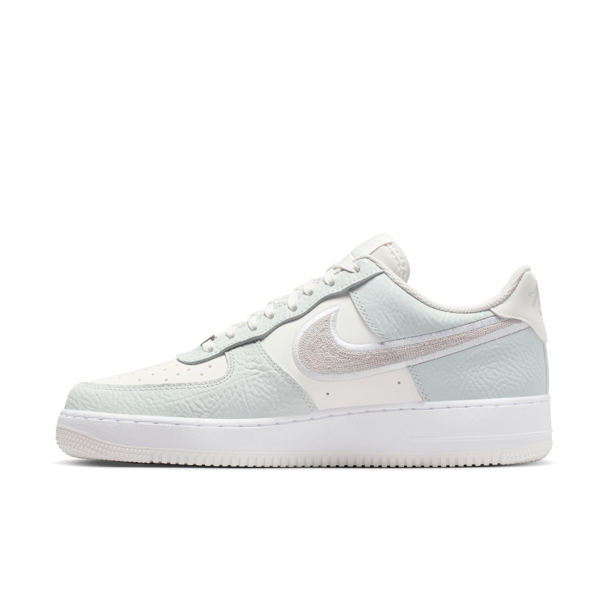 Nike Air Force 1 '07 LV8 "Summit White/Vast Grey/White" Men's Shoe - WHITE/GREY Thumbnail View 4