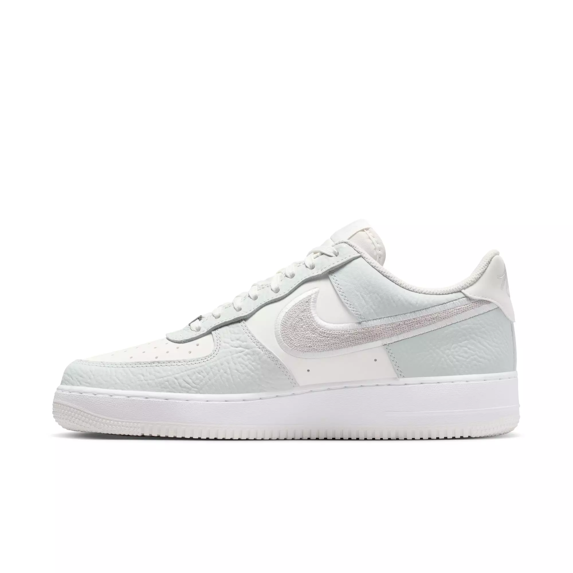 Nike Air Force 1 '07 LV8 "Summit White/Vast Grey/White" Men's Shoe - WHITE/GREY