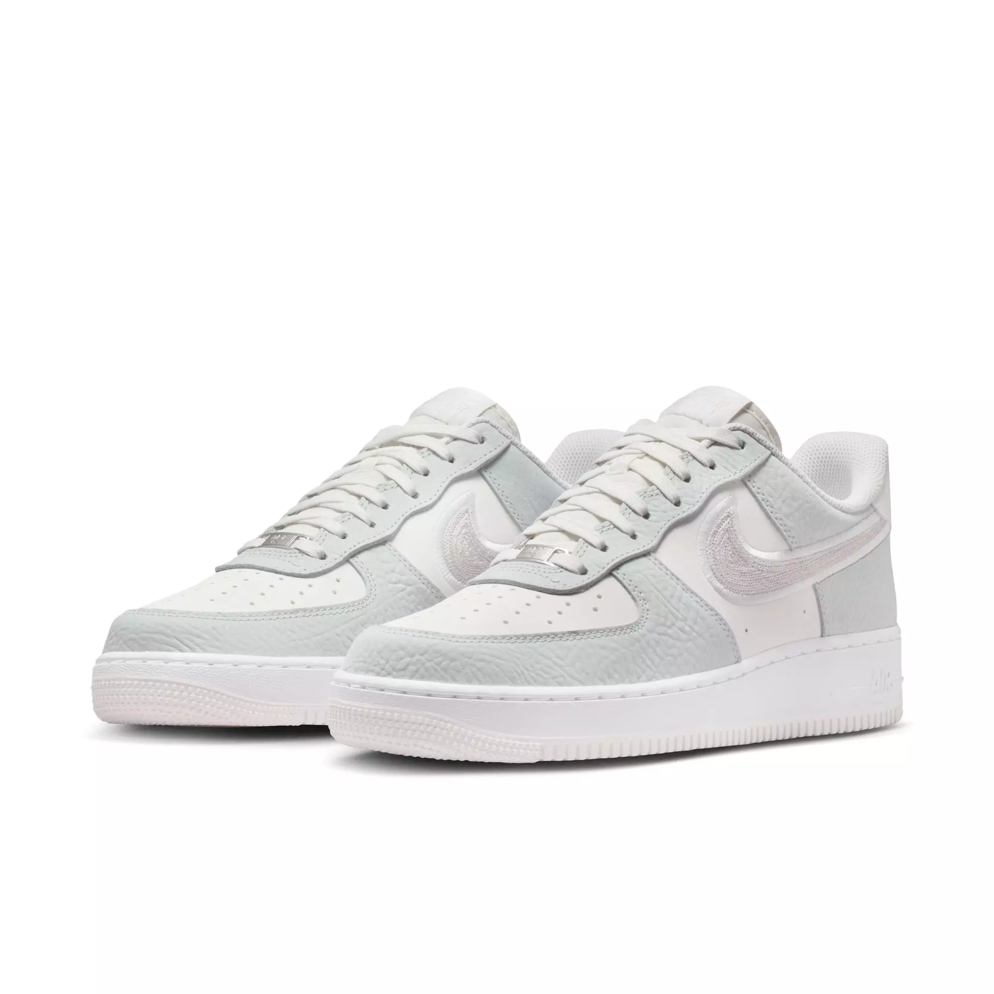 Nike Air Force 1 '07 LV8 "Summit White/Vast Grey/White" Men's Shoe - WHITE/GREY