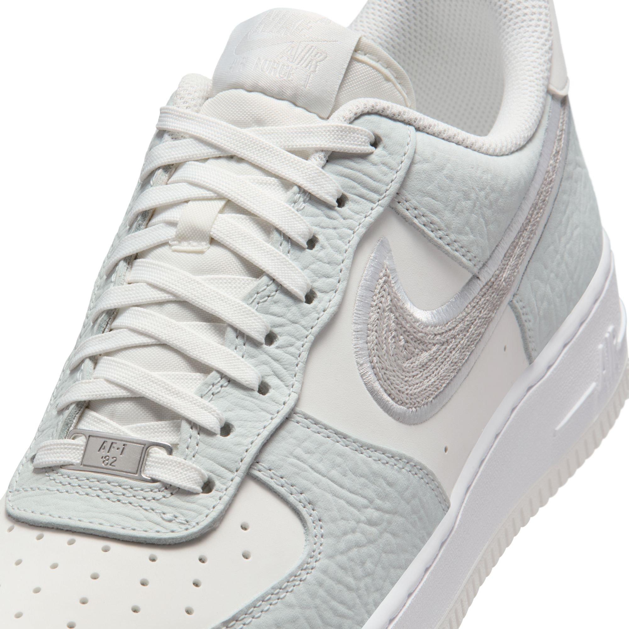Nike Air Force 1 '07 LV8 "Summit White/Vast Grey/White" Men's Shoe - WHITE/GREY Thumbnail View 8