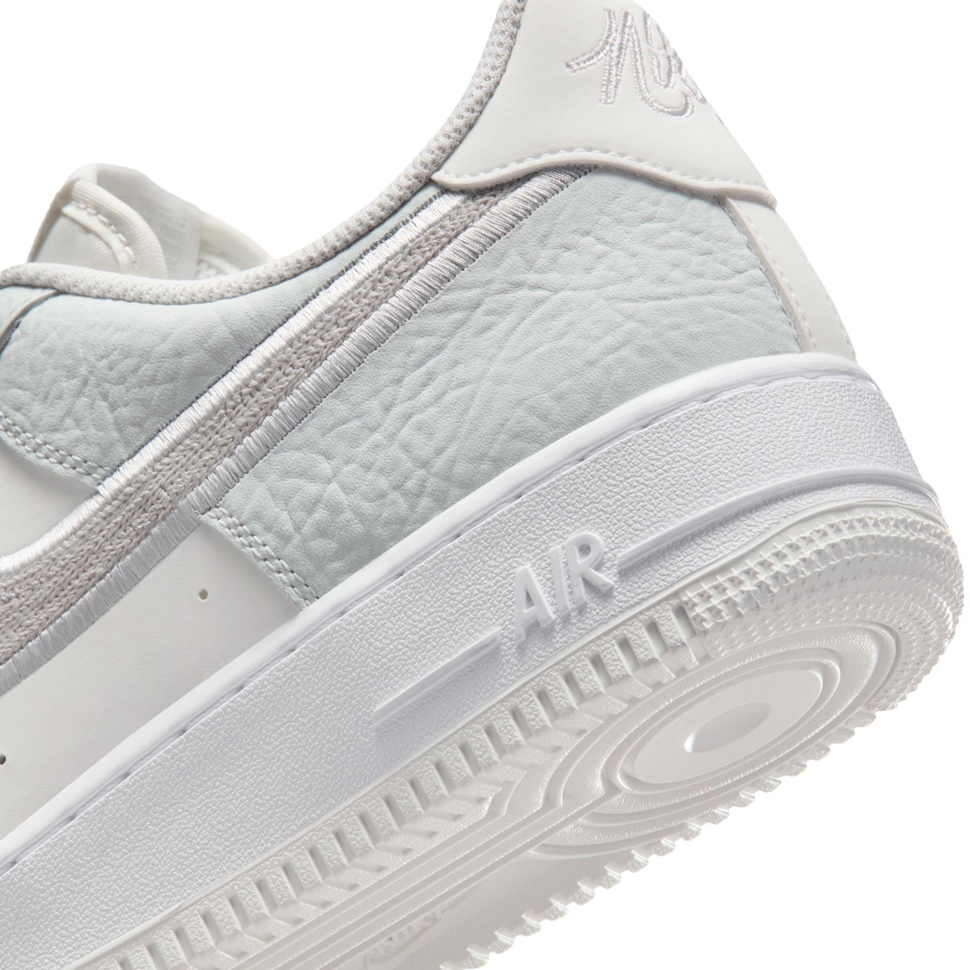 Nike Air Force 1 '07 LV8 "Summit White/Vast Grey/White" Men's Shoe - WHITE/GREY Thumbnail View 11
