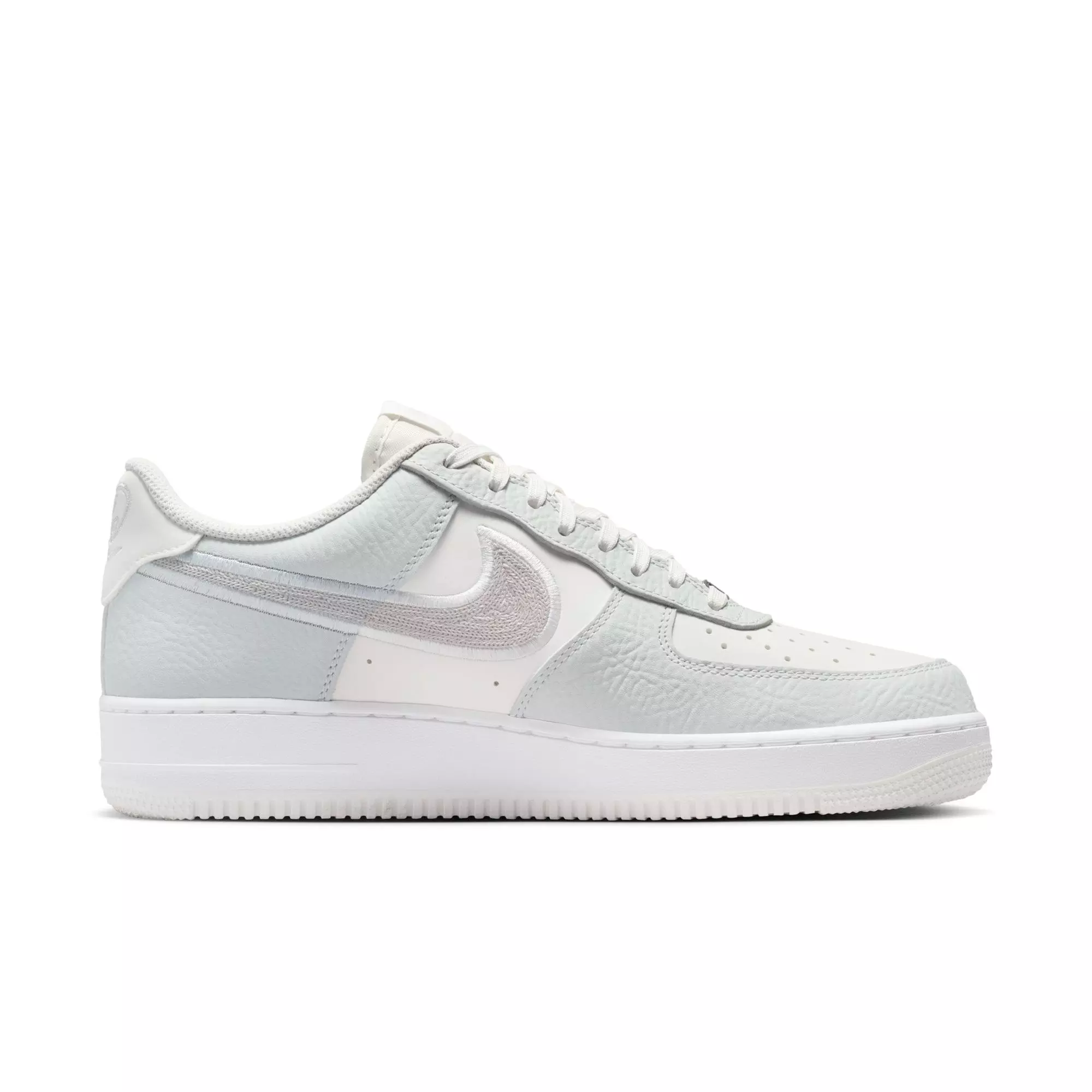 Nike Air Force 1 '07 LV8 "Summit White/Vast Grey/White" Men's Shoe - WHITE/GREY