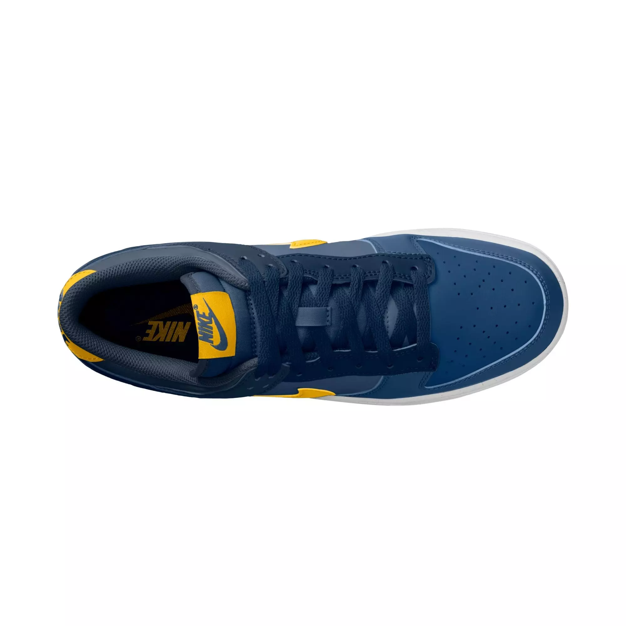 Nike Dunk Low Retro "Blue Legend/Varsity Maize/Midnight Navy" Men's Shoe - NAVY/YELLOW