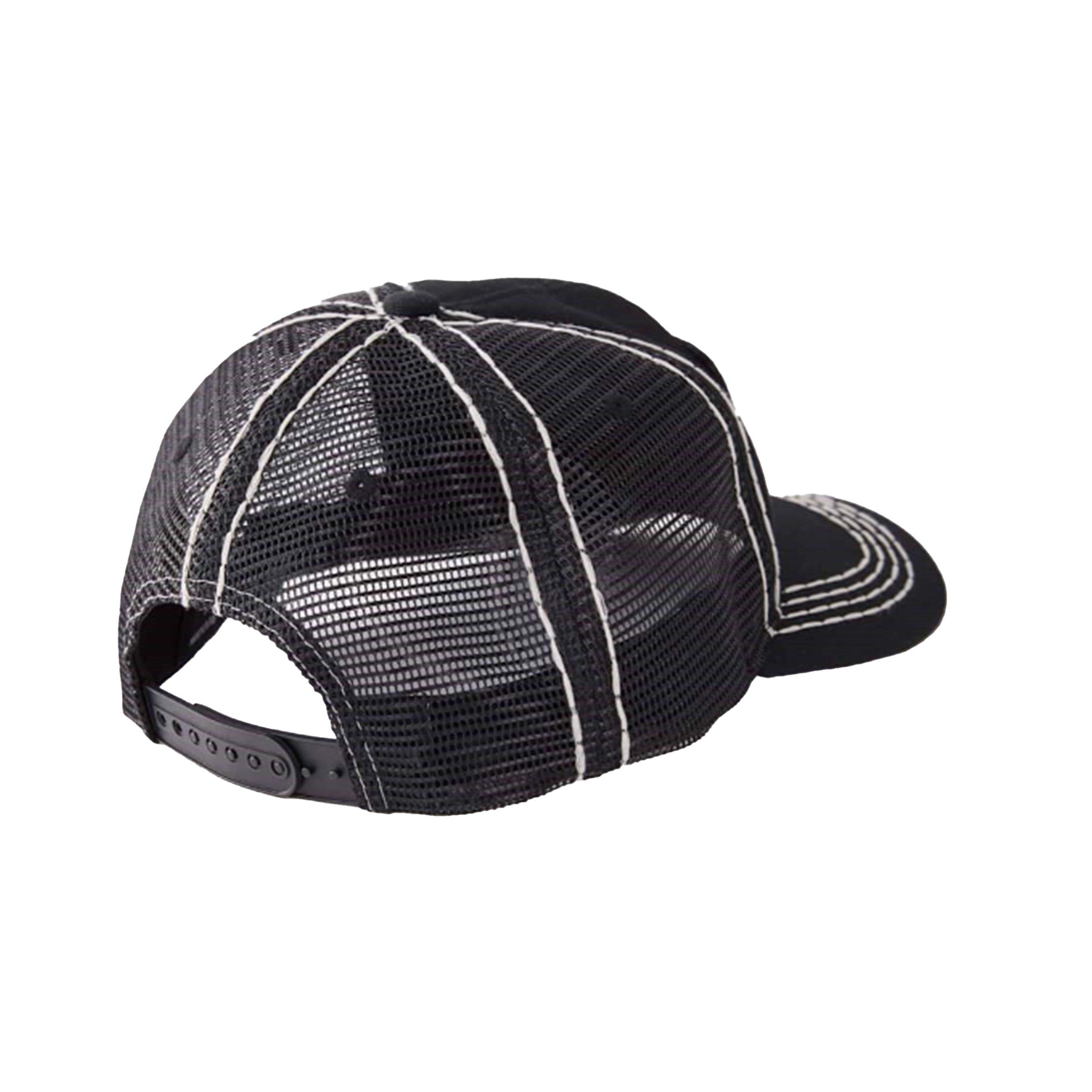 TRUE RELIGION BIG T TRUCKER キャップ 3色 関税送料無料 True Religion Big T Patch Trucker Hat-Black/White