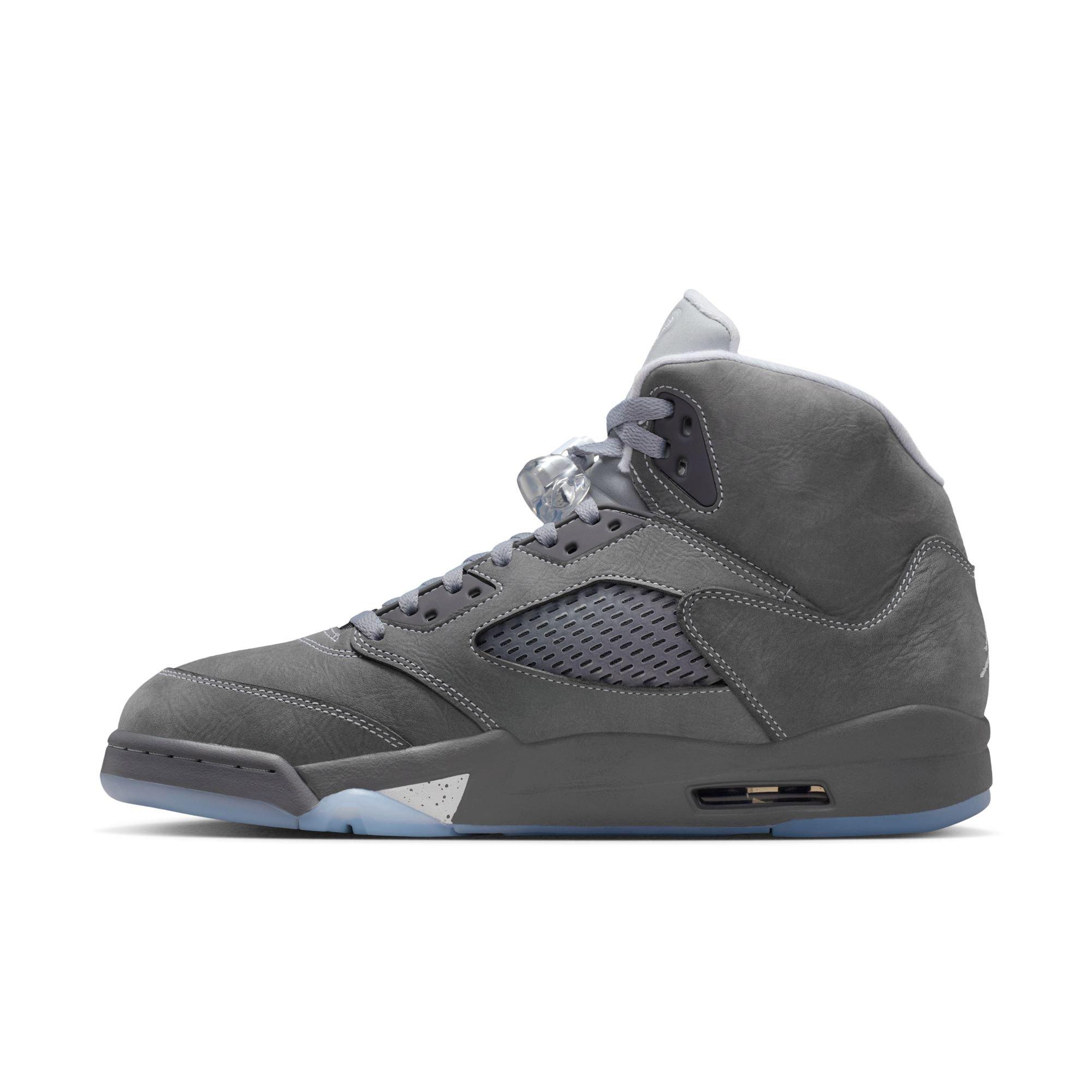 Jordan 5 Retro "Wolf Grey" Men's Shoe - GRAPHITE/WHITE/WOLF GREY Thumbnail View 10