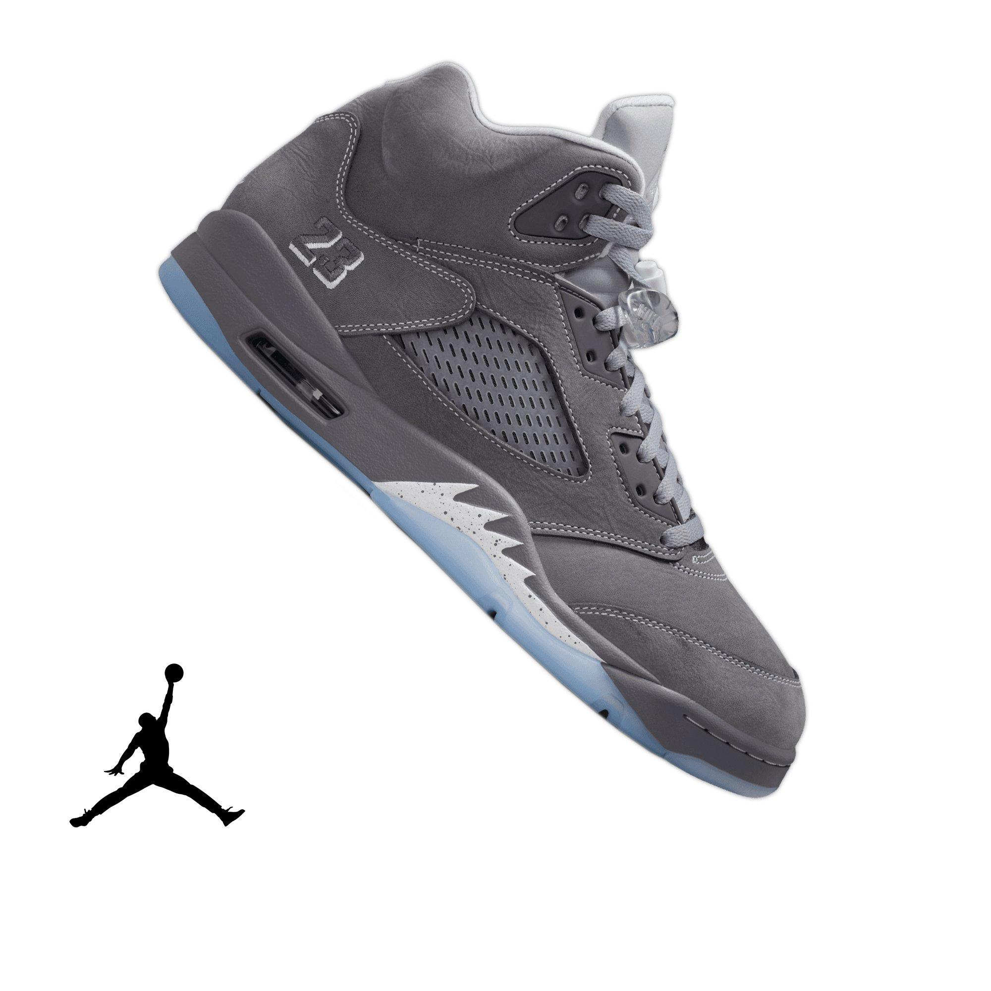 Jordan 5 Retro "Wolf Grey" Men's Shoe - GRAPHITE/WHITE/WOLF GREY Thumbnail View 1