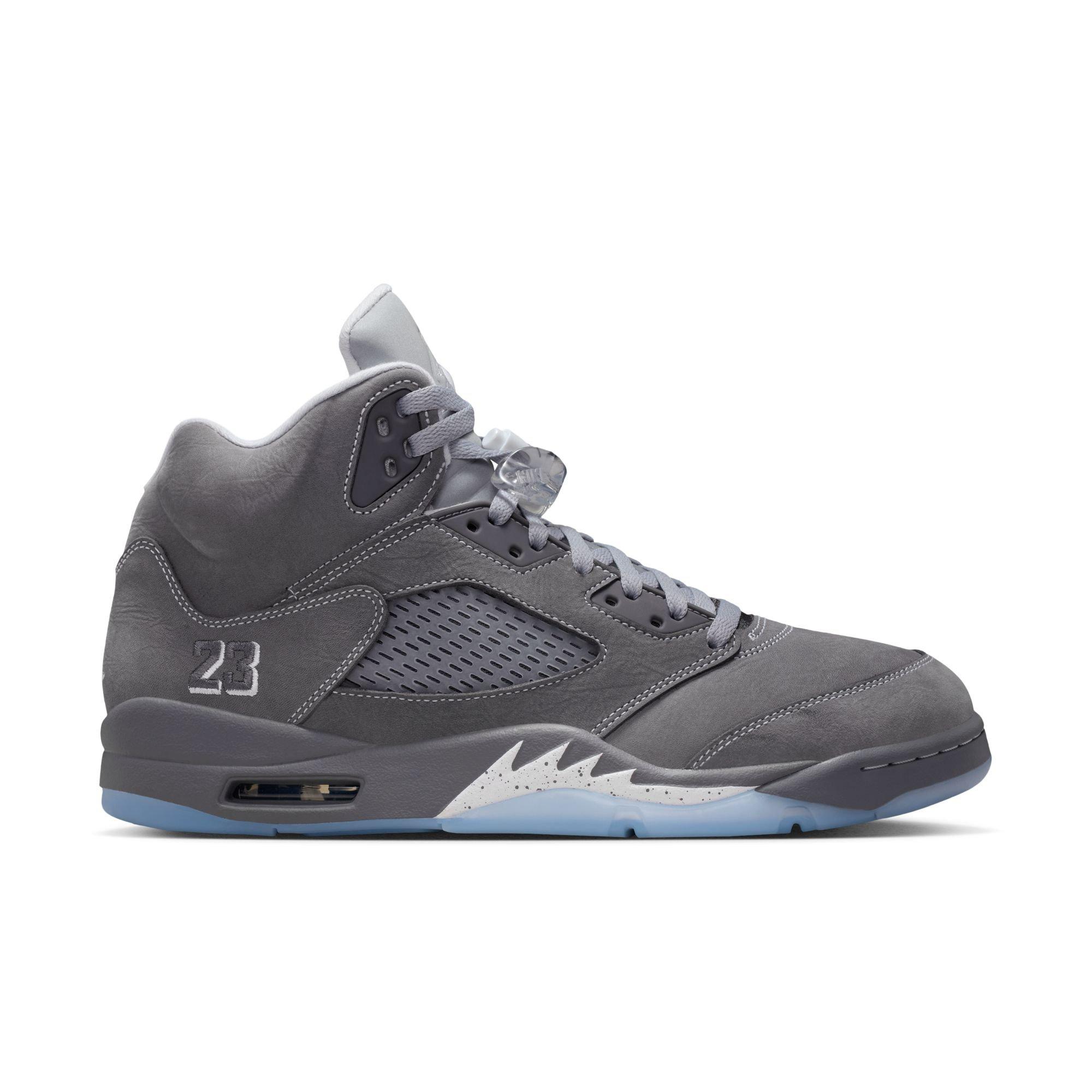 Jordan 5 Retro "Wolf Grey" Men's Shoe - GRAPHITE/WHITE/WOLF GREY Thumbnail View 2
