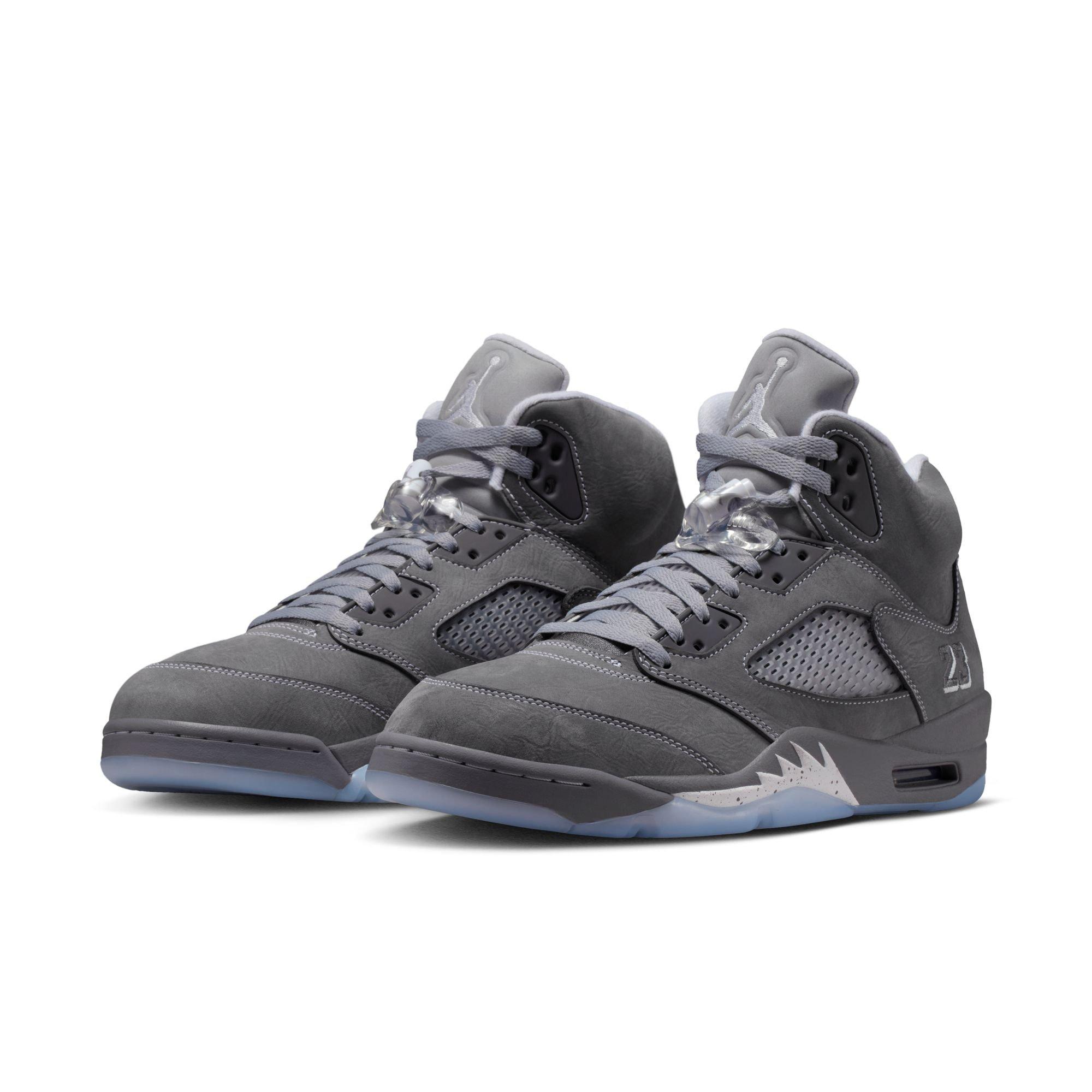 Jordan 5 Retro "Wolf Grey" Men's Shoe - GRAPHITE/WHITE/WOLF GREY Thumbnail View 4