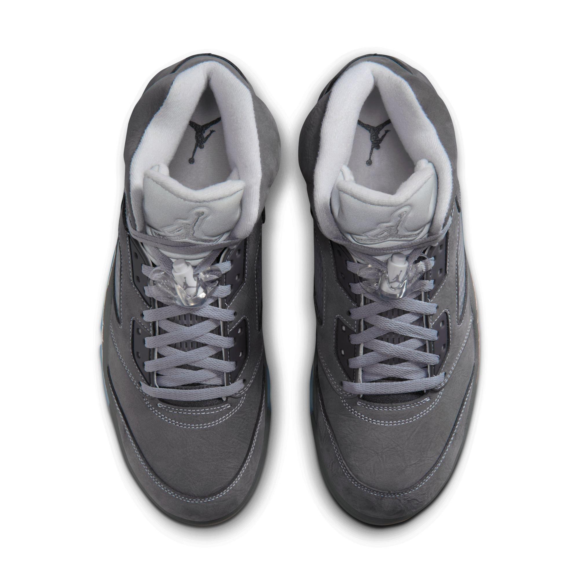 Air Jordan Retro Wolf Mens Gray‎ Trainer Shoes Size 10.5 Air Jordan 5 Retro  main image 2