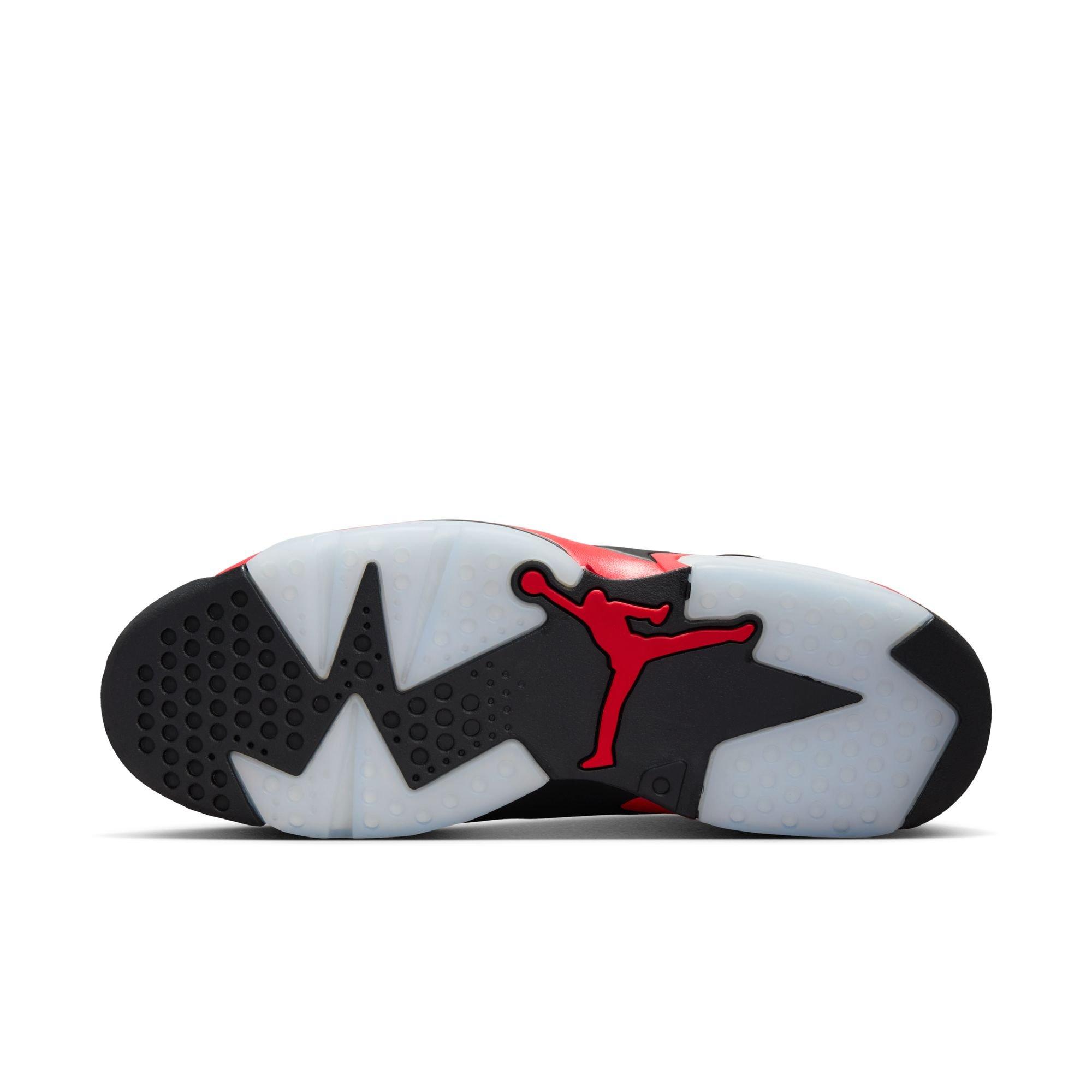 Jordan 6 Retro "Infrared Salesman" Men's Shoe - BLACK/CRIMSON Thumbnail View 12